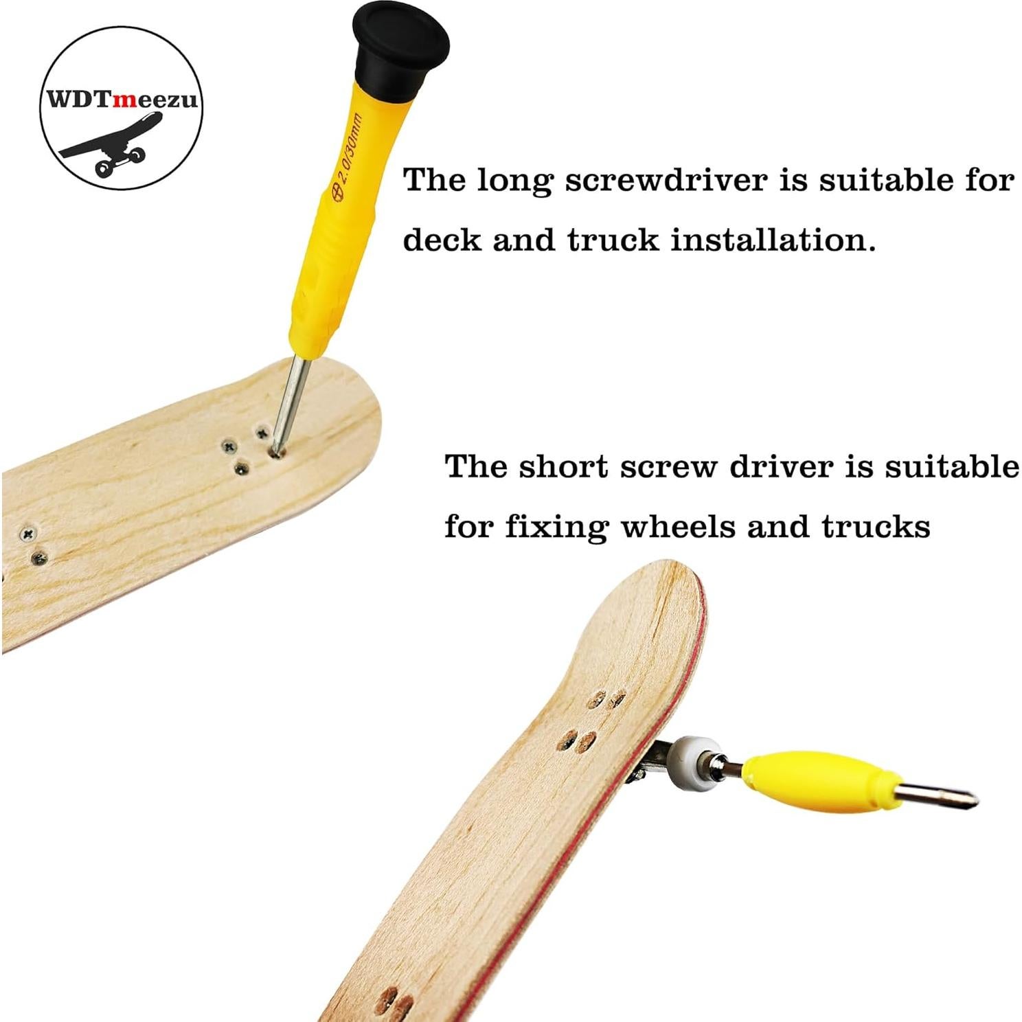 Cinta de agarre de espuma WDTMEEZU para fingerboard 5 piezas