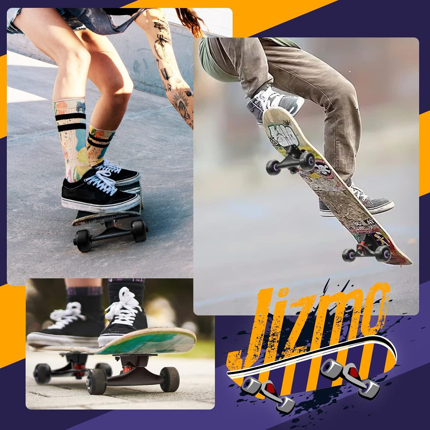 Patines de Skate Jizmo para Tableros 20.32 cm, Ruedas 52mm