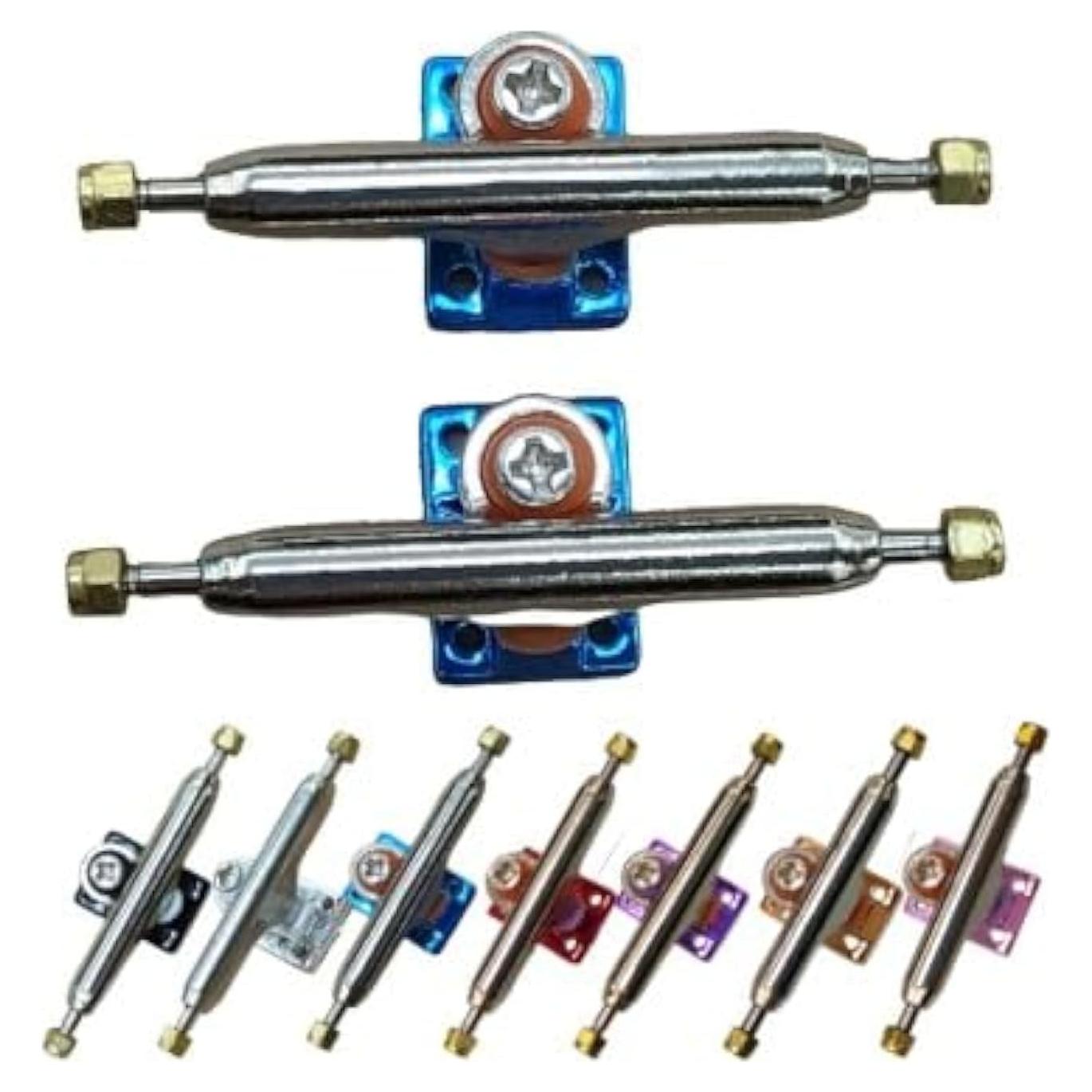 Trucks de Fingerboard Leefai G3 32mm Azul - Ejes Simples