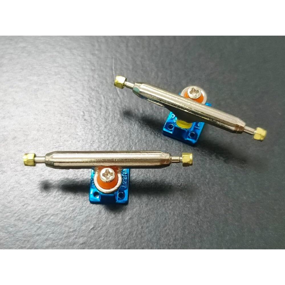 Trucks de Fingerboard Leefai G3 32mm Azul - Ejes Simples
