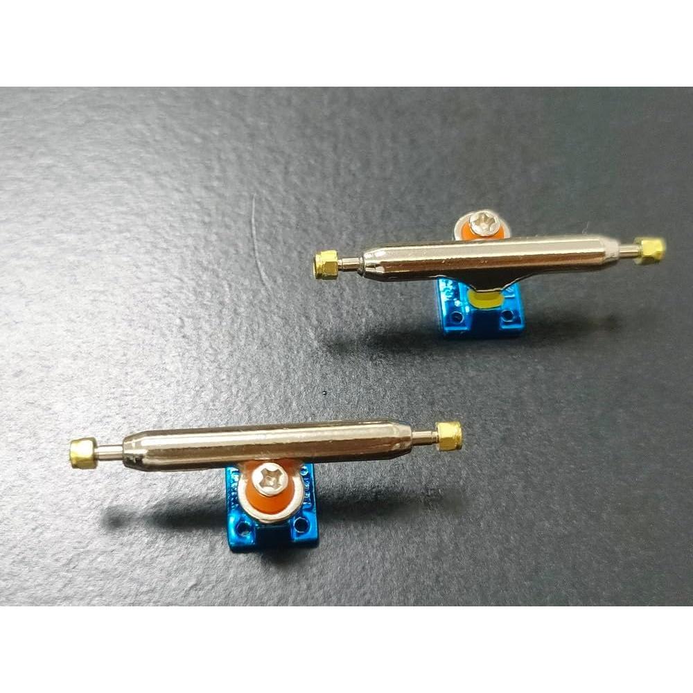 Trucks de Fingerboard Leefai G3 32mm Azul - Ejes Simples