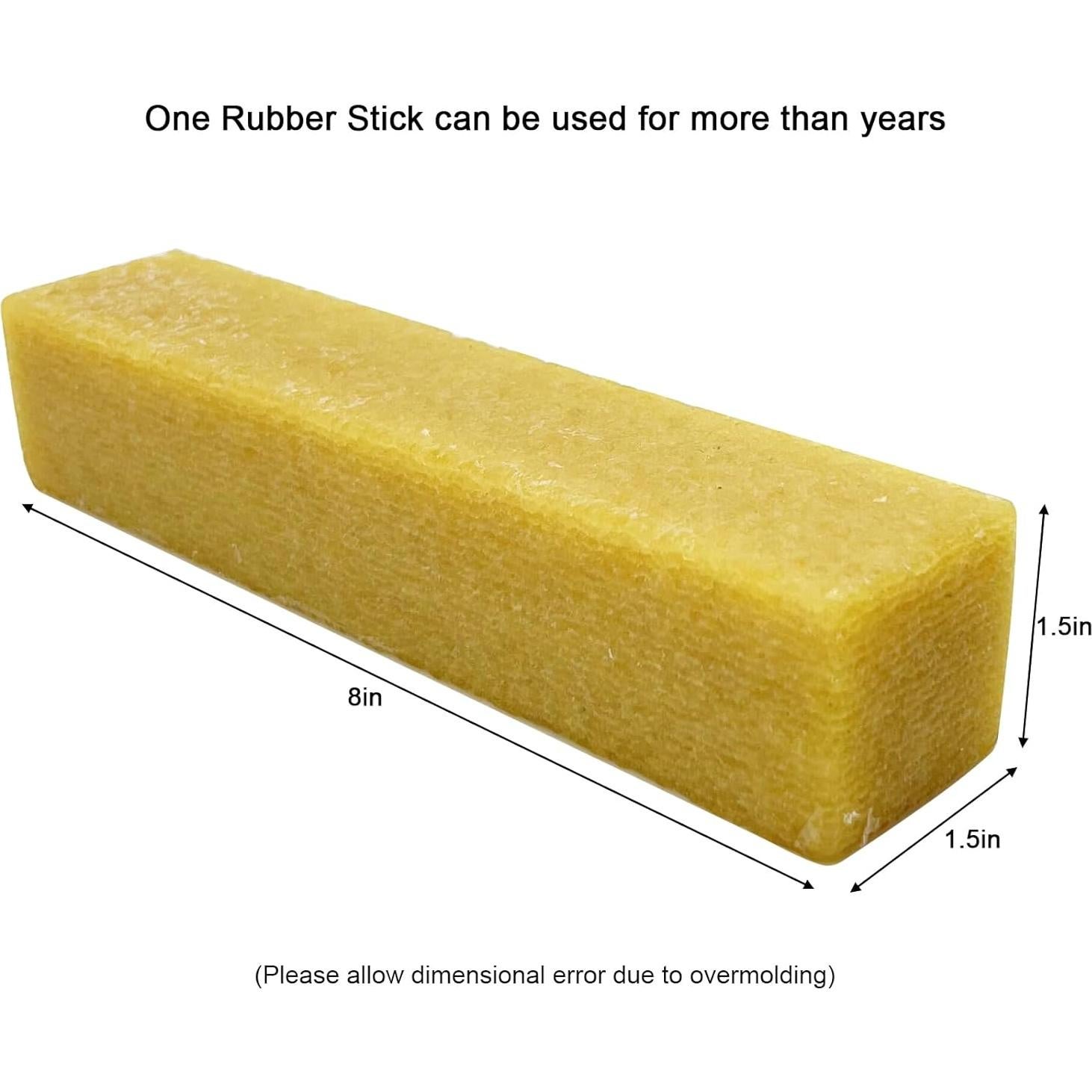 Borrador Abrasivo Huanlemai 3.81x3.81x20.32cm para Lijado