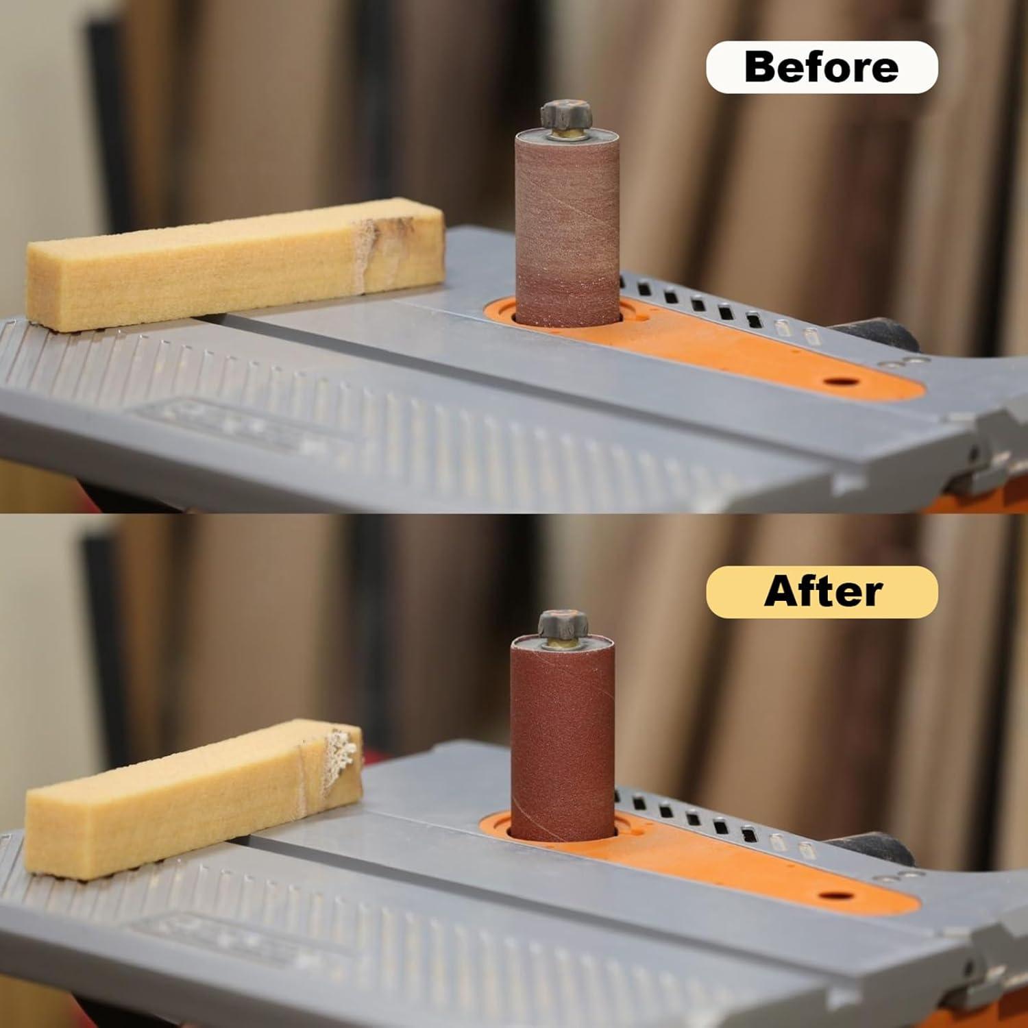 Borrador Abrasivo Huanlemai 3.81x3.81x20.32cm para Lijado