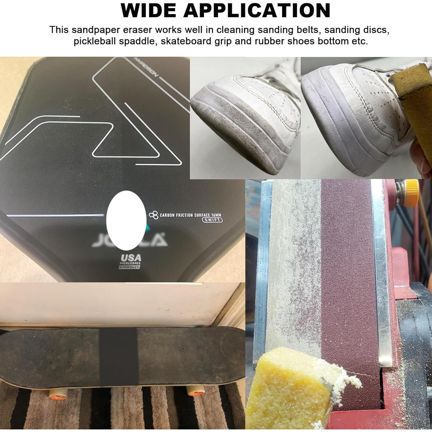 Borrador Abrasivo Huanlemai 3.81x3.81x20.32cm para Lijado