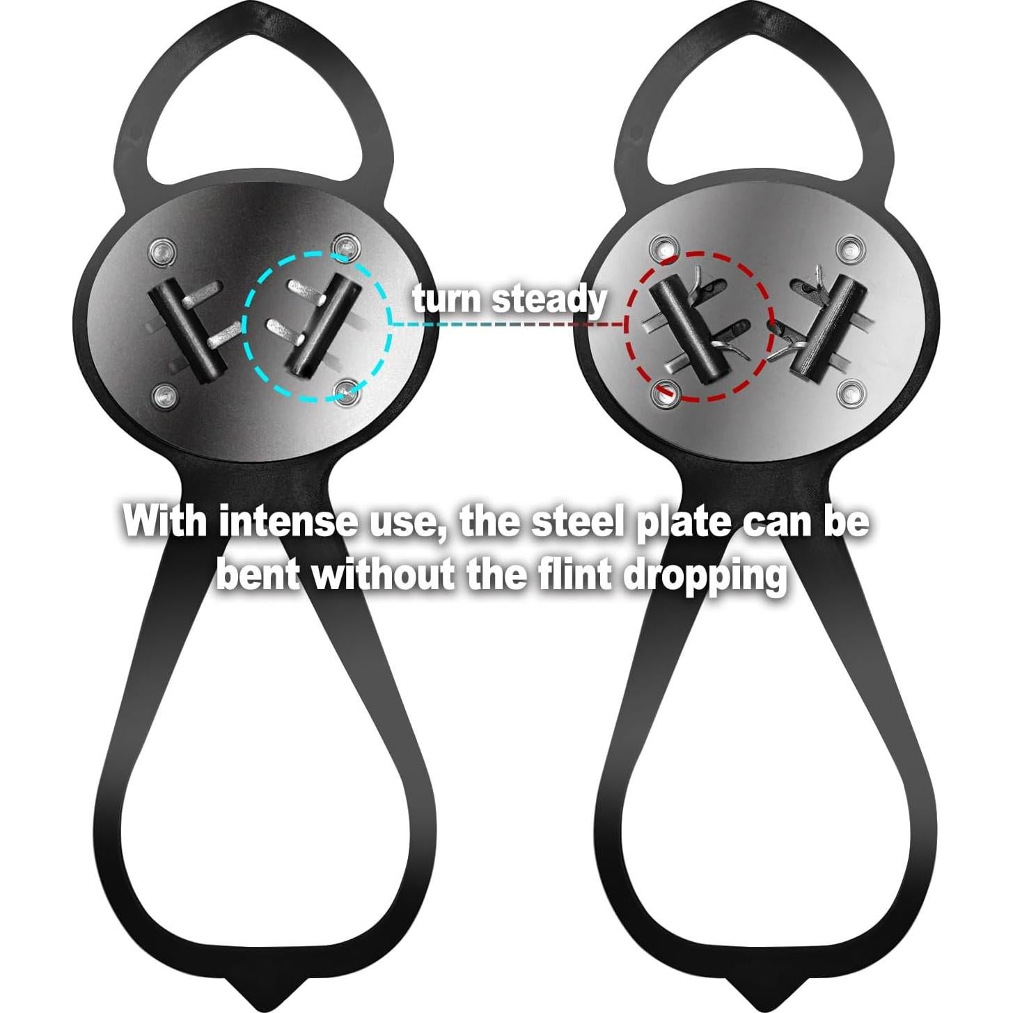 Almohadillas de Chispas FANDEHUA para Patineta y Bicicleta