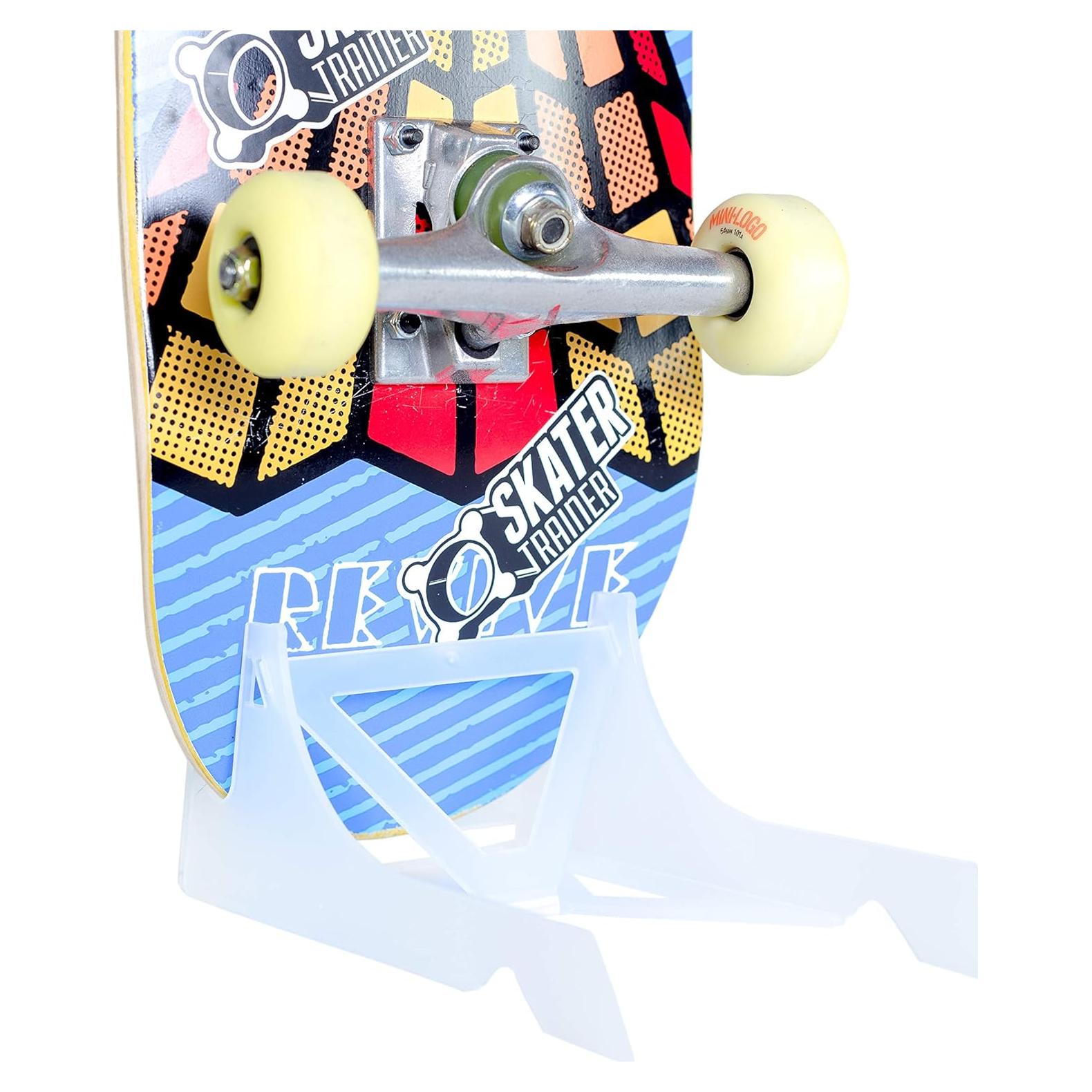 Soporte para Skateboard SKATERTRAINER Origami - Exhibidor Compacto