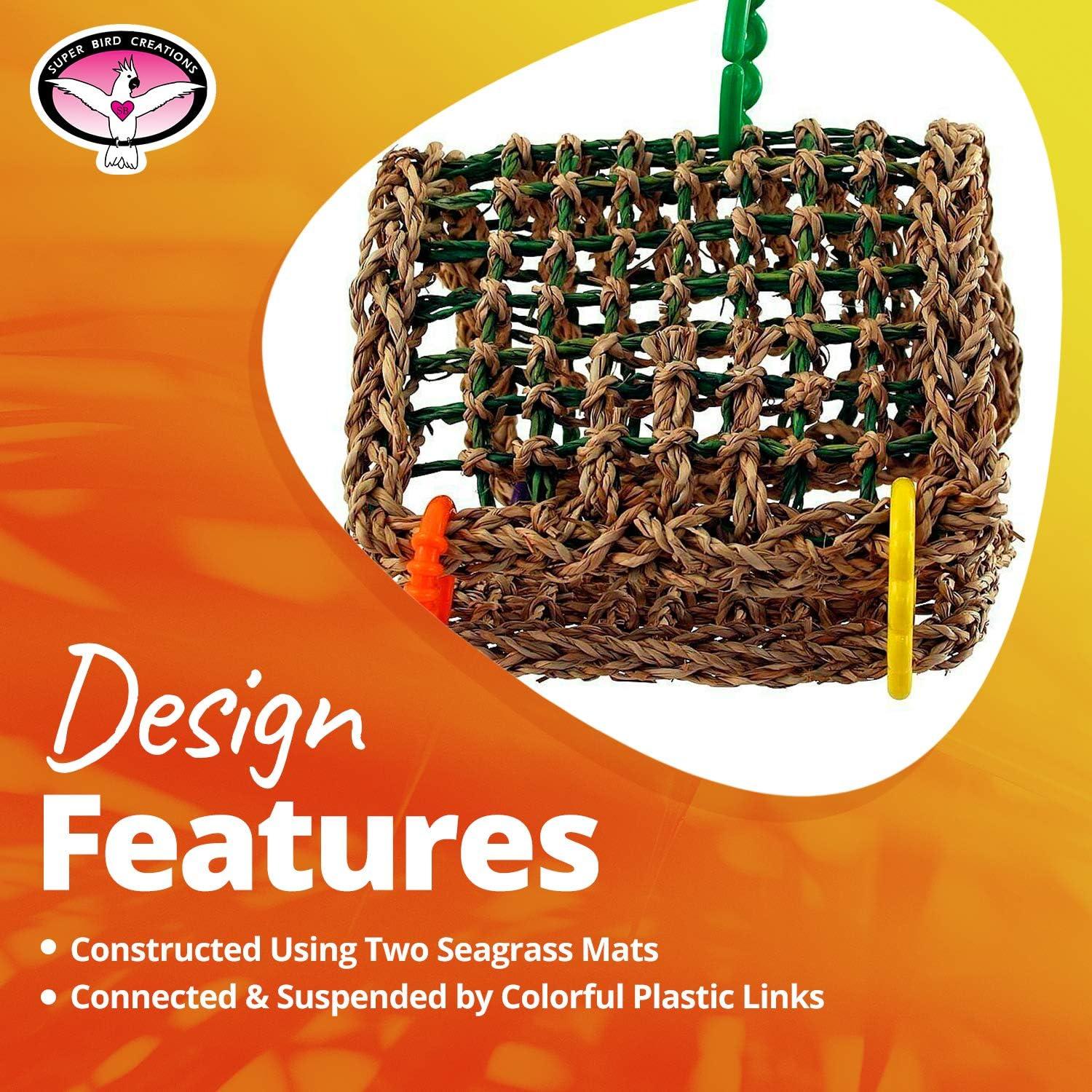 Carpa de Hierba Marina Super Bird Creations SB881 para Pájaros