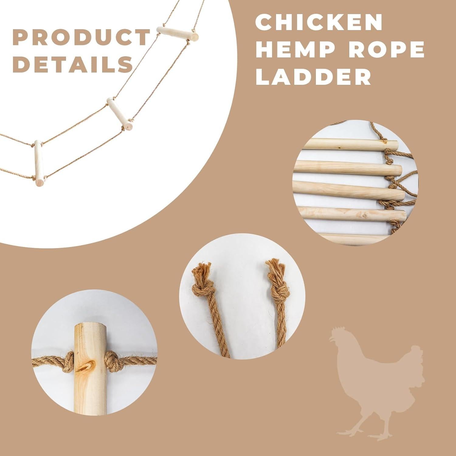 Perch Stand Extra Grande Oooct 350.52 x 41.91 cm para Pollos