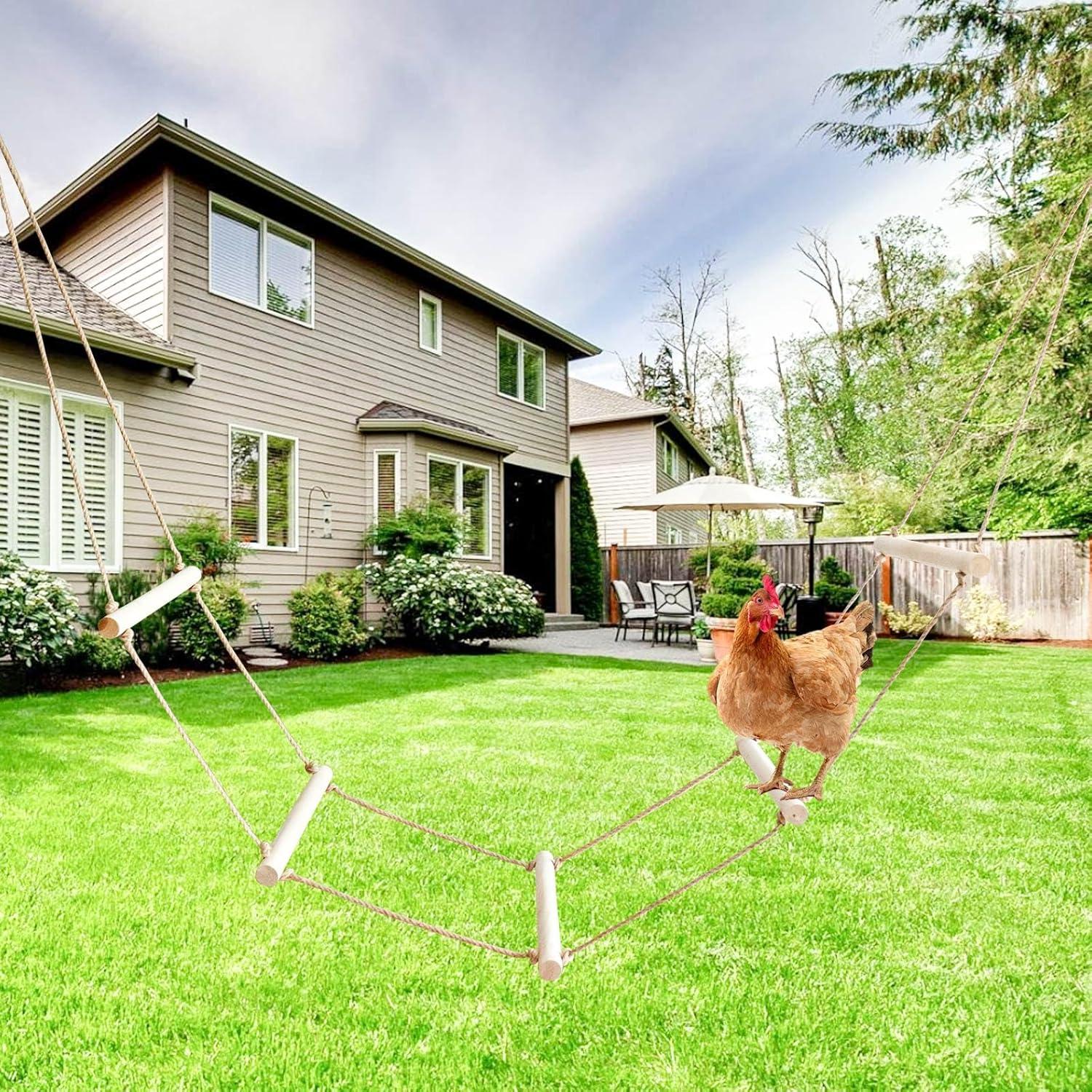 Perch Stand Extra Grande Oooct 350.52 x 41.91 cm para Pollos