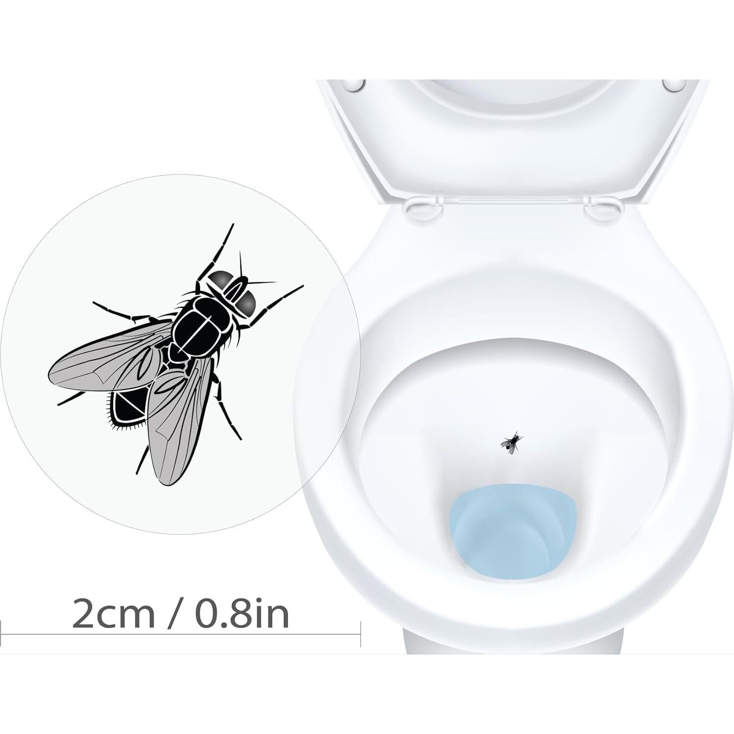 Pegatinas de Objetivos de Inodoro Stick & Aim - 13 Piezas