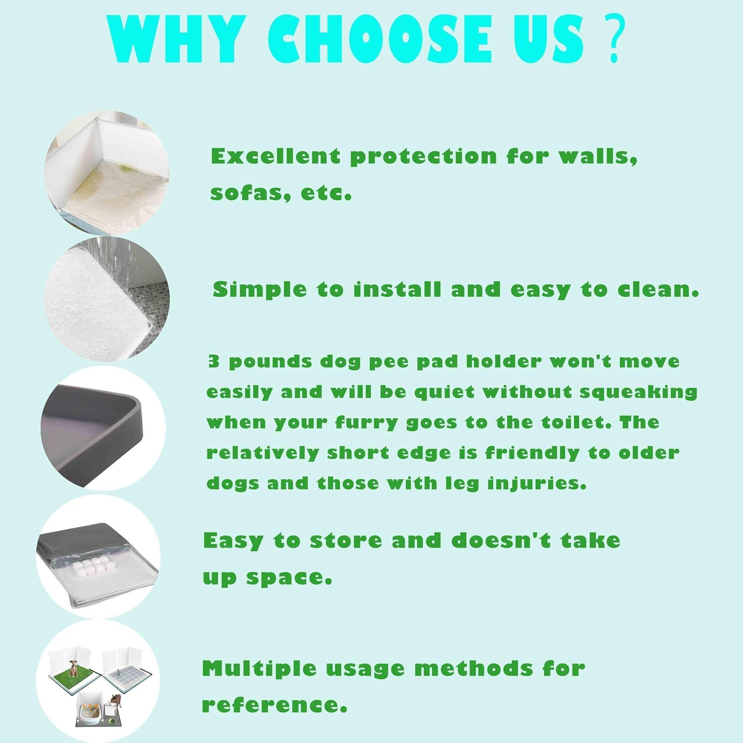 Caja de Arena para Perros Bencacawinstyle con Protector