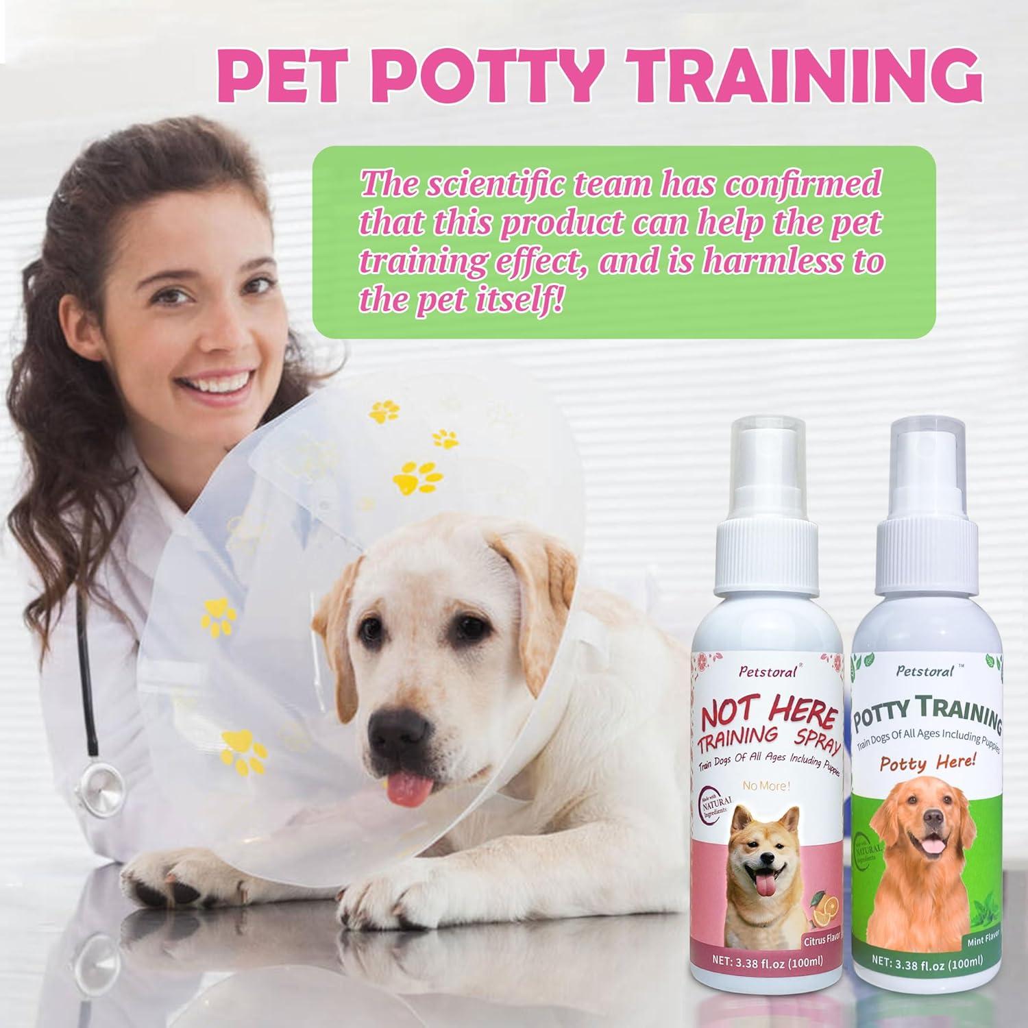 Spray Entrenamiento para Cachorros Petstoral 100ml - No Aquí