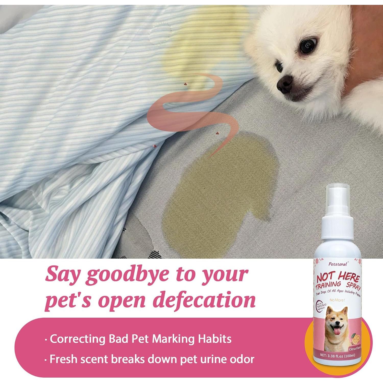 Spray Entrenamiento para Cachorros Petstoral 100ml - No Aquí