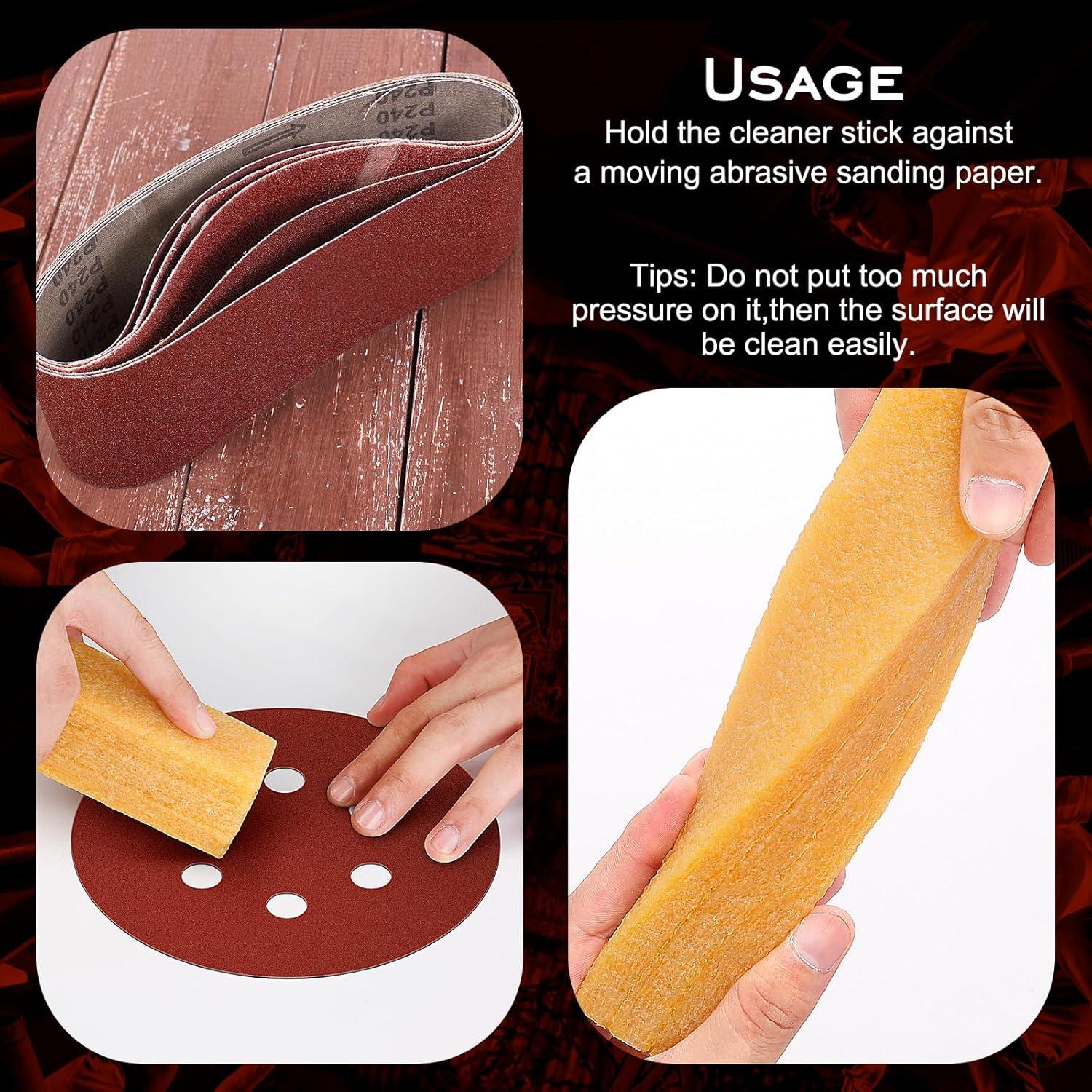 Stick de Limpieza Abrasivo WCIC 20 cm para Lijadoras de Cinta