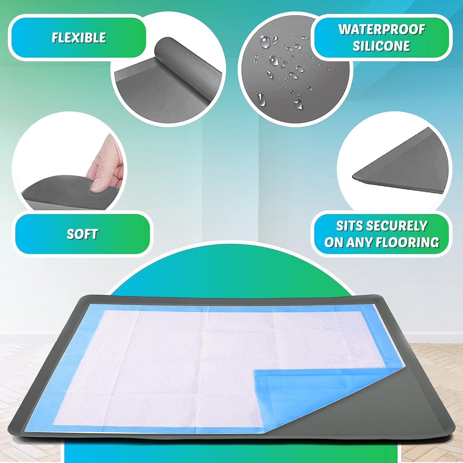 Bandeja para almohadilla Skywin 71x86 cm silicona gris antideslizante