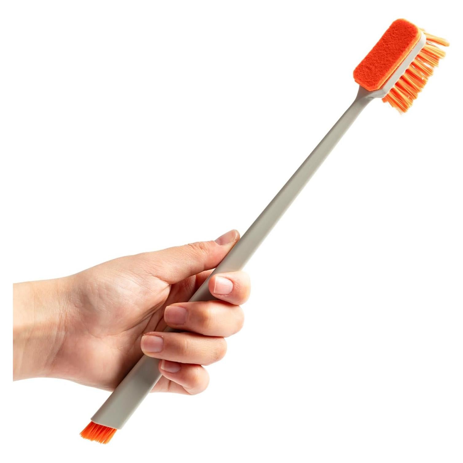 Cepillo Limpiador de Acuario Swirge 31cm Naranja - Raspador de Algas