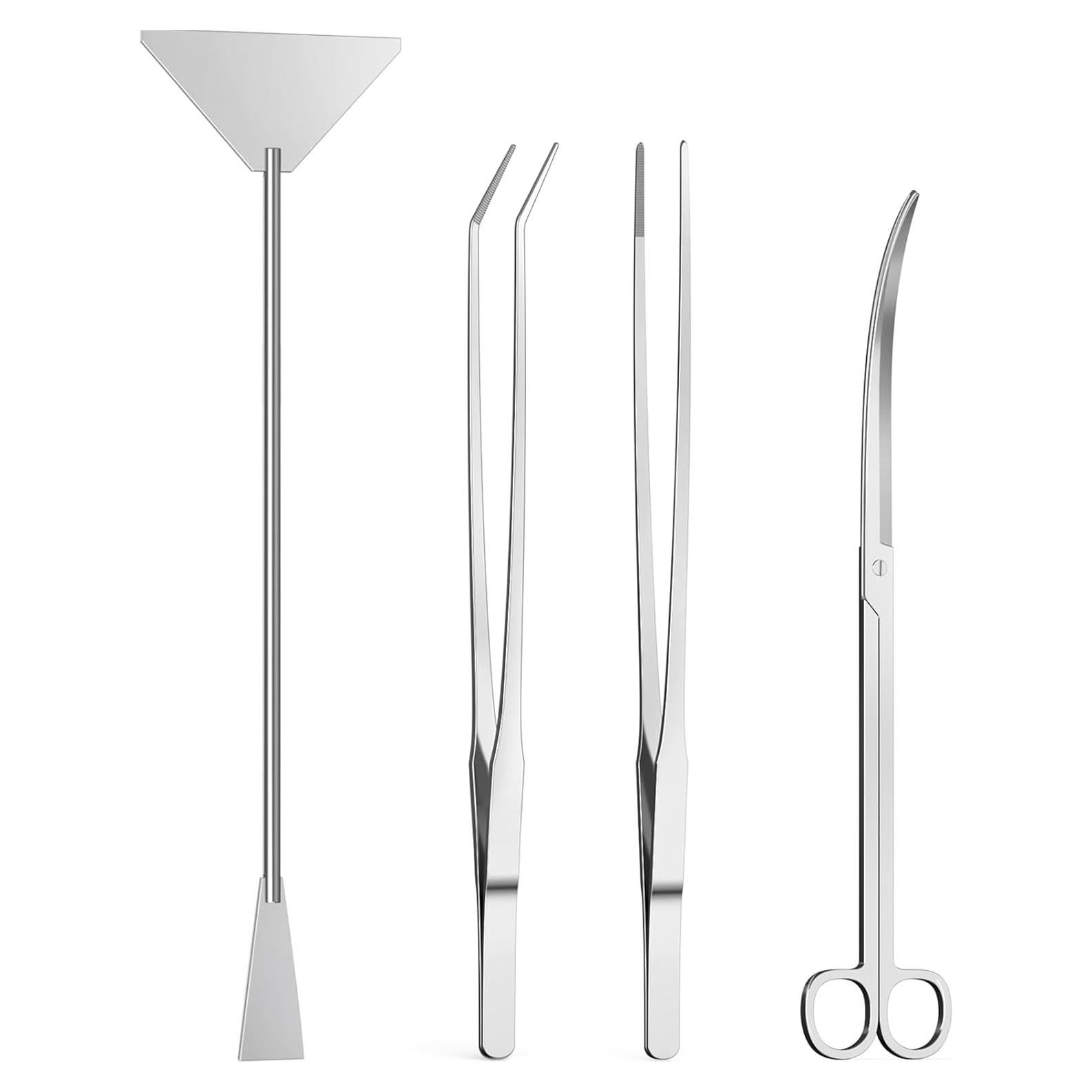 Kit de herramientas de aquascaping Jeimier 4 piezas 32 cm