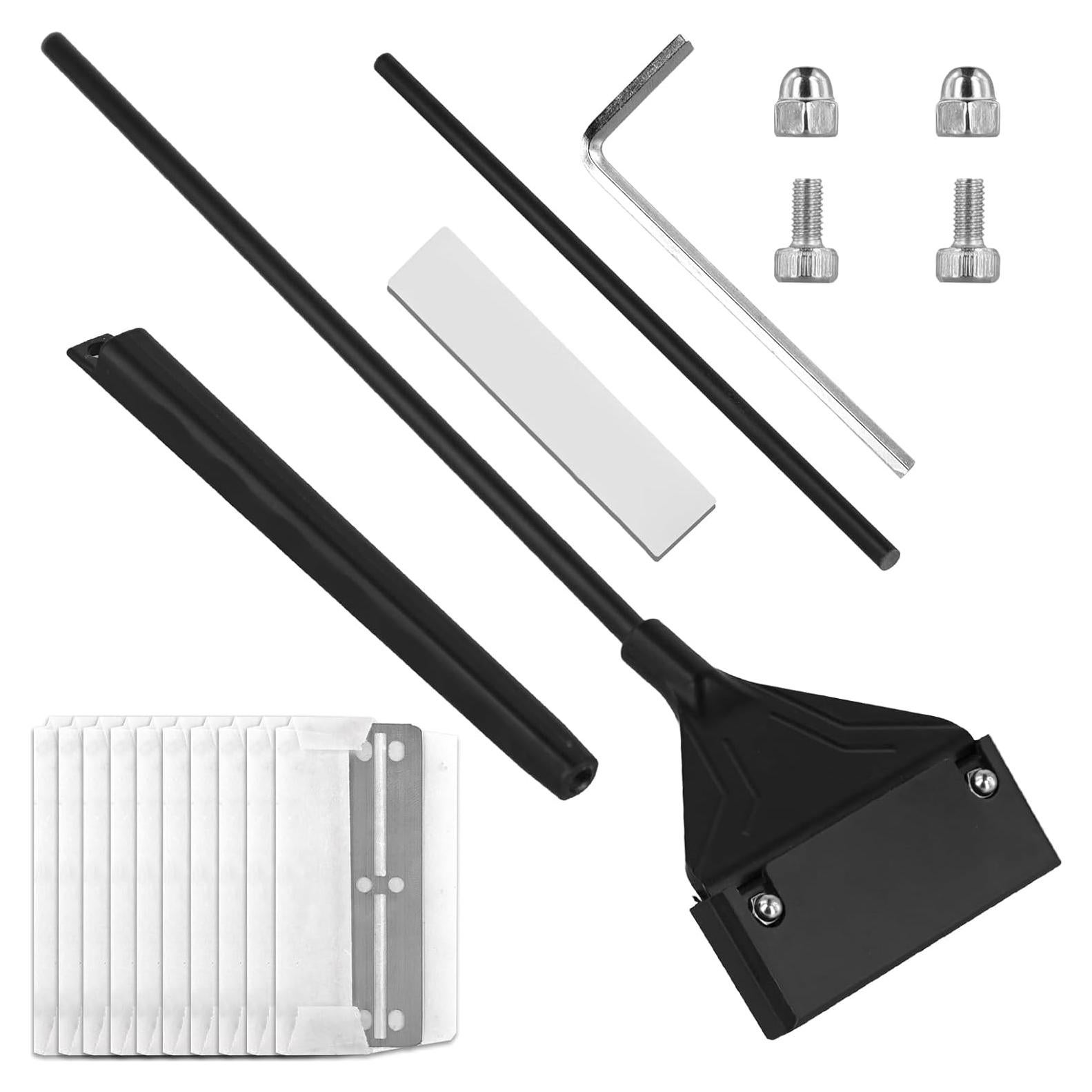 Rascador de Algas para Acuarios PEUTIER 62 cm 2 en 1 con 10 Cuchillas