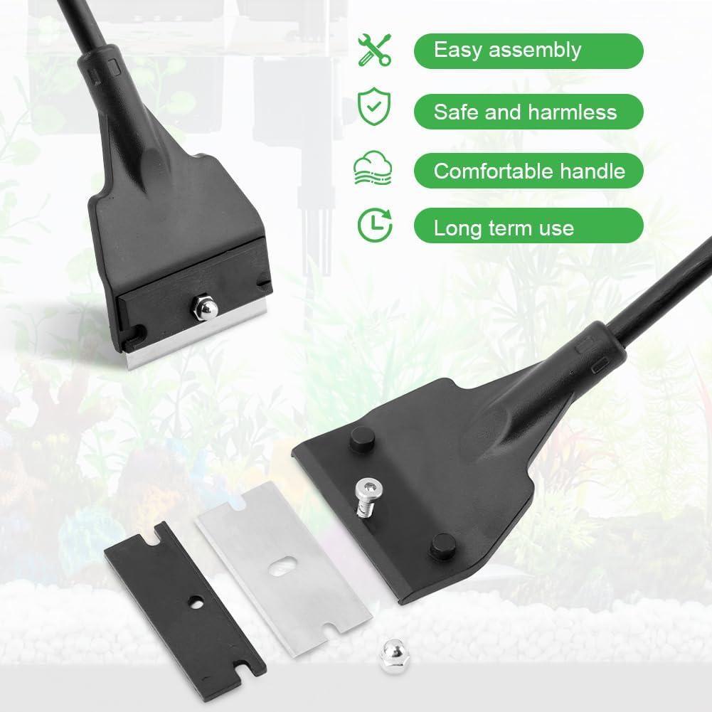 Raspador de Acuario Tookie 53 cm Ajustable Acero Inoxidable