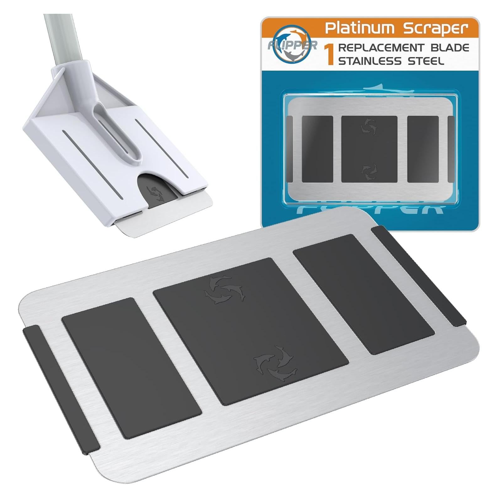 Cuchilla de repuesto Flipper Platinum para raspador de acuario