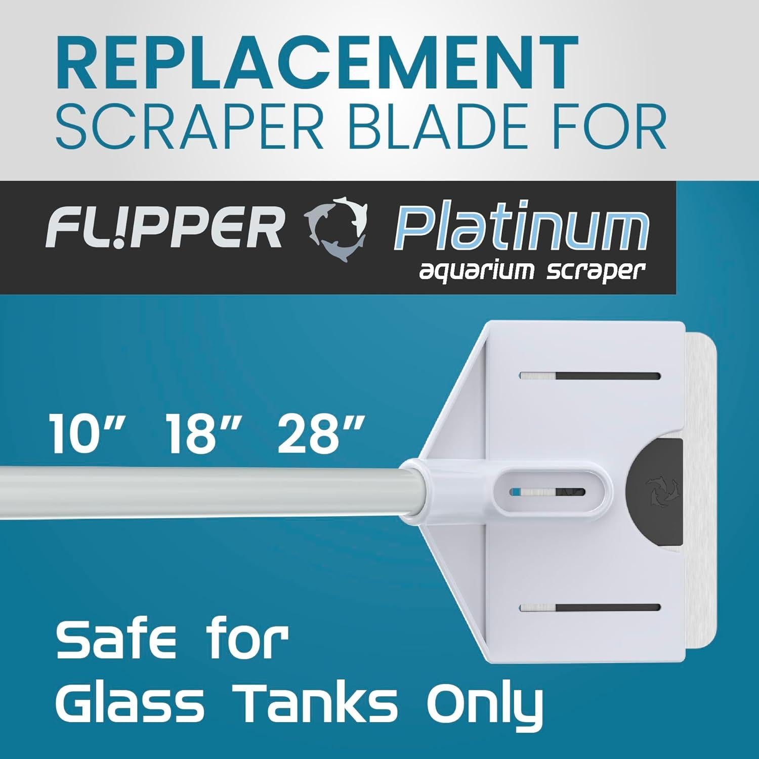 Cuchilla de repuesto Flipper Platinum para raspador de acuario