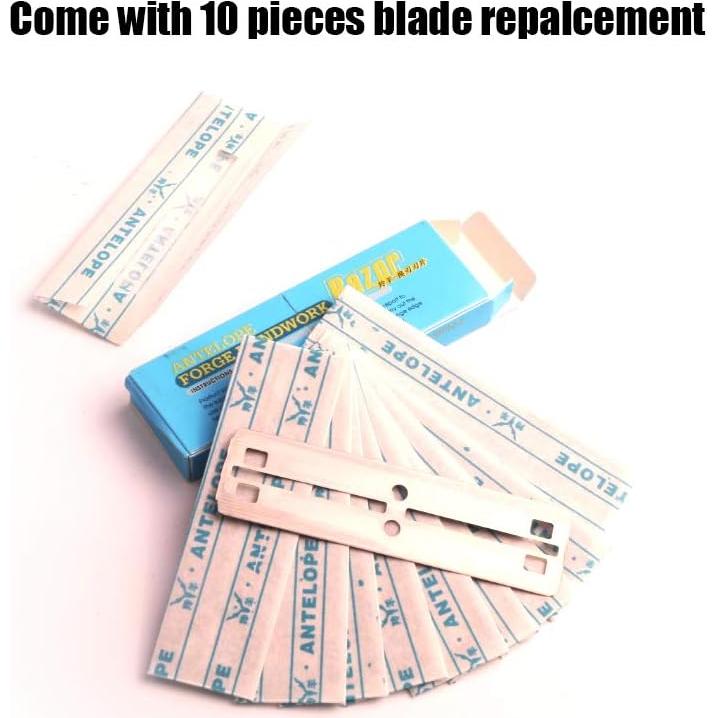 Raspador de Algas Fzone con 10 Cuchillas de Acero Inoxidable 66cm