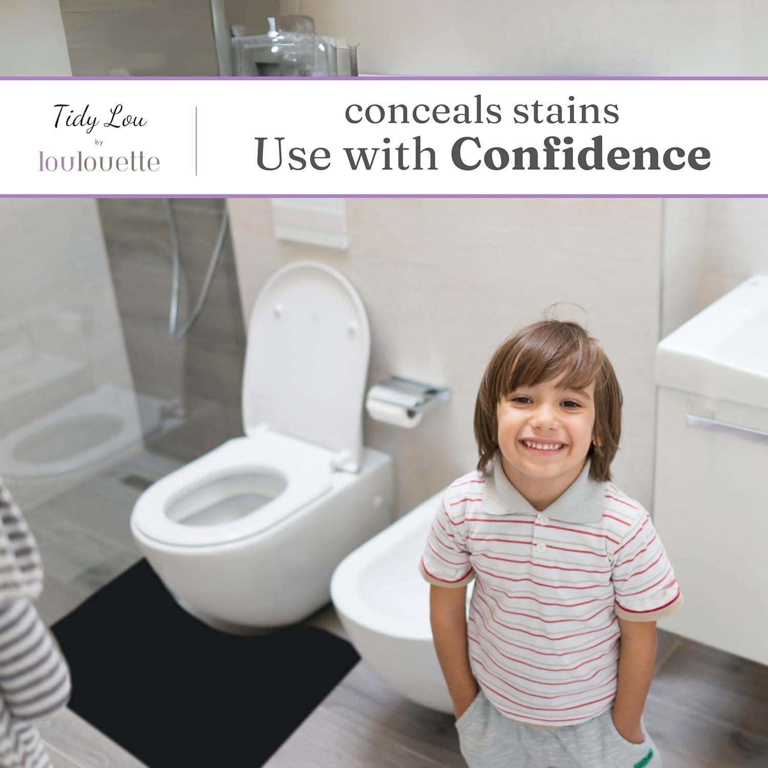 Alfombrillas Desechables para Inodoro Tidy Lou - Paquete de 25