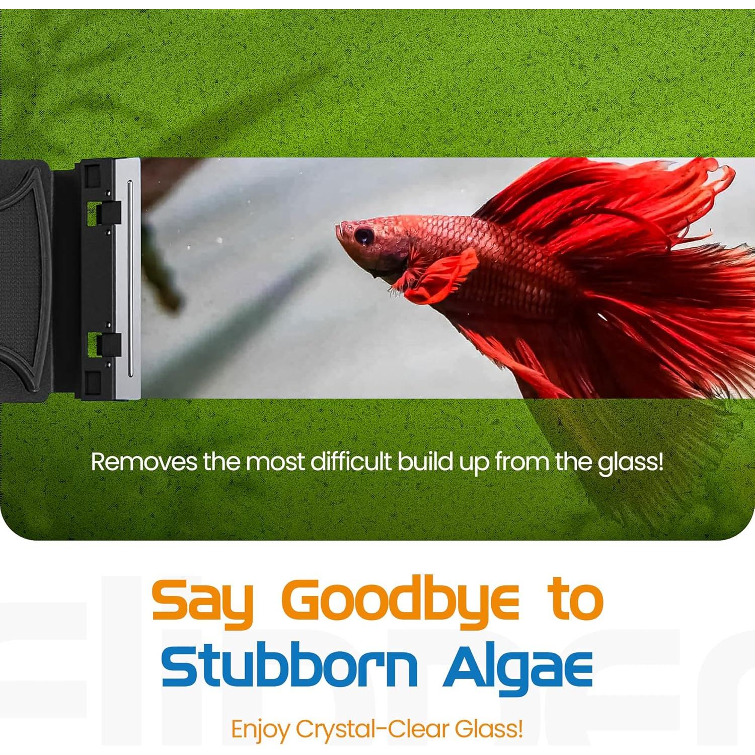 Cuchillas de Raspado Flipper Estándar para Acuarios - Paquete de 2