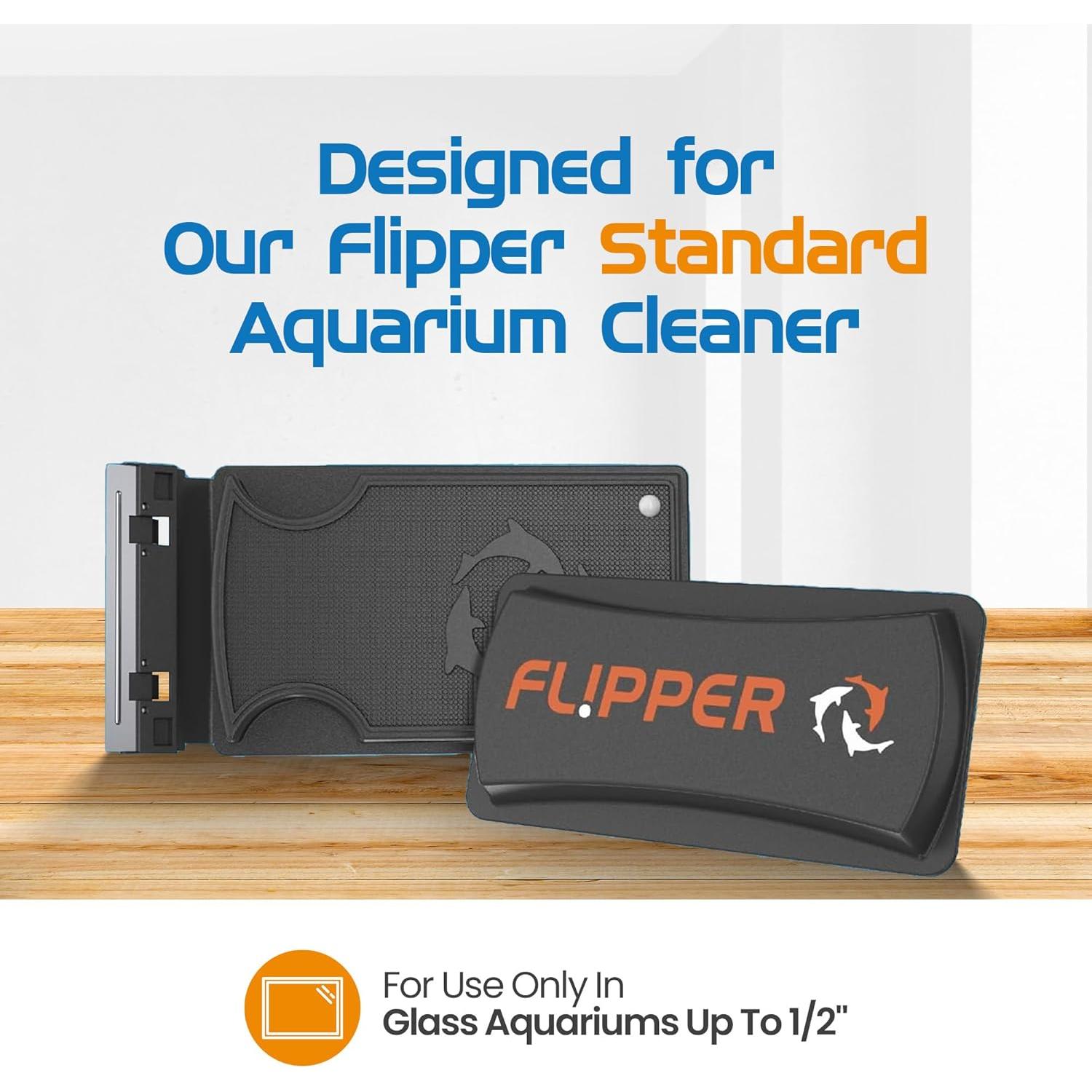 Cuchillas de Raspado Flipper Estándar para Acuarios - Paquete de 2