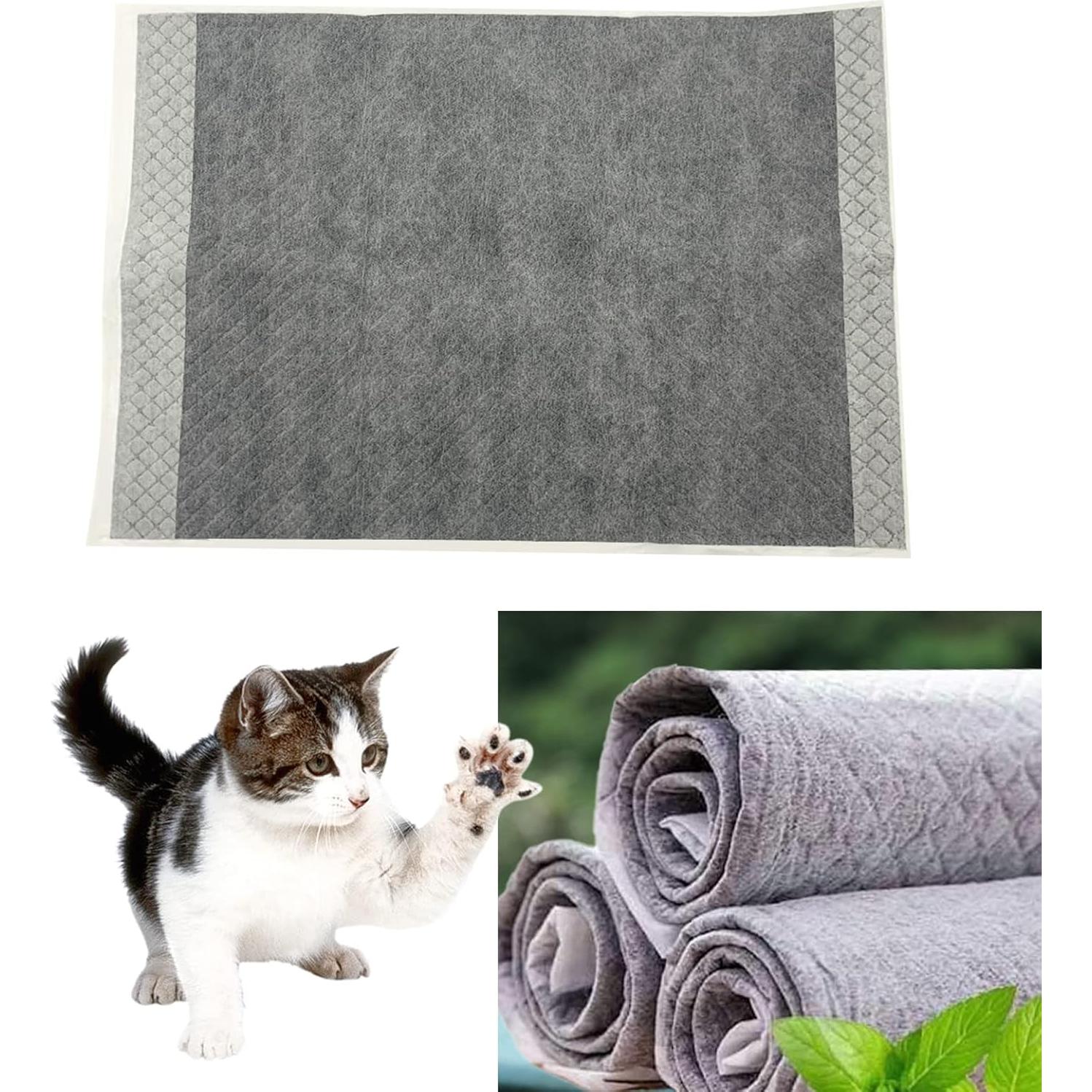 100 Almohadillas Desechables para Orina de Conejos MUYG 33x45 cm