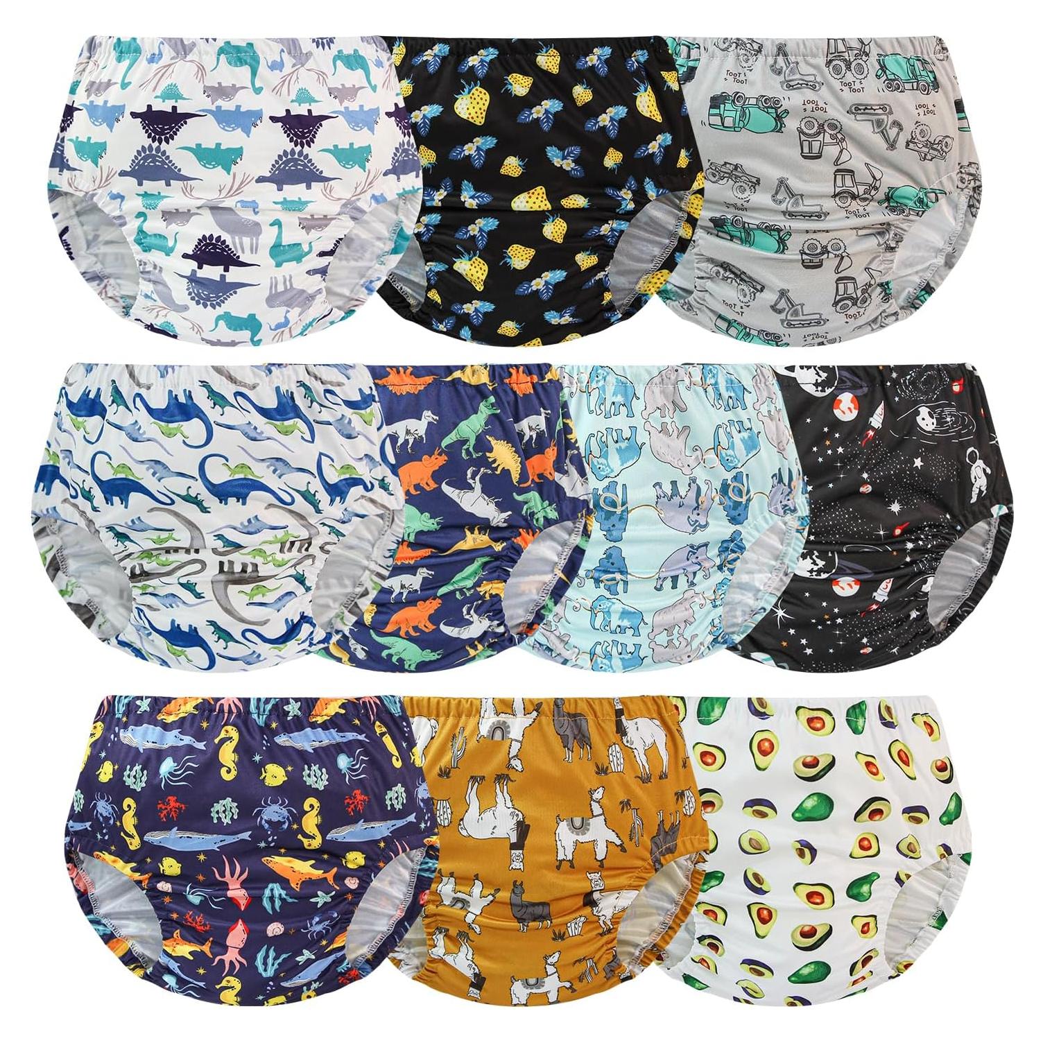 Cubiertas de Pañales Reutilizables EZ Moms 3T - Paquete de 10