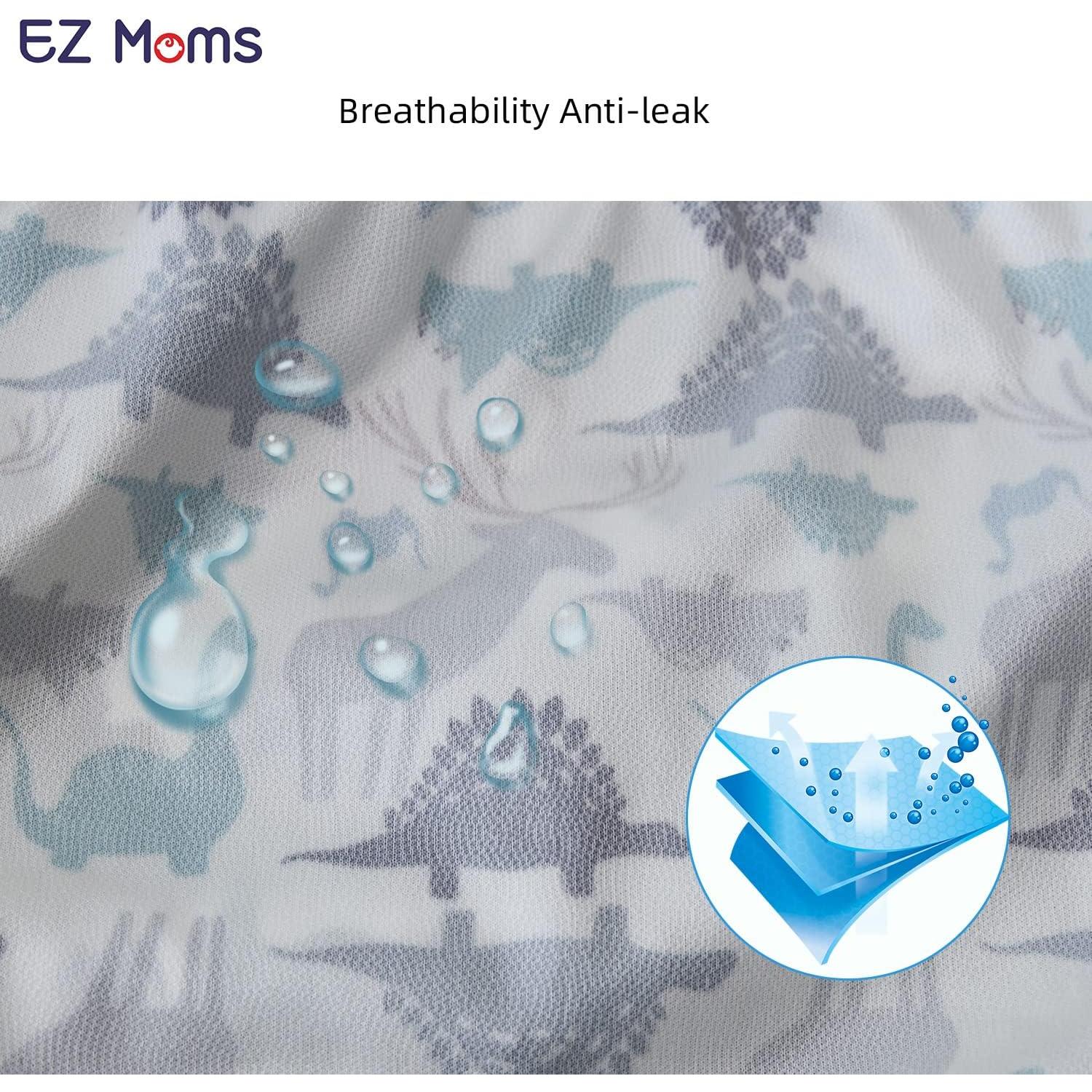 Cubiertas de Pañales Reutilizables EZ Moms 3T - Paquete de 10