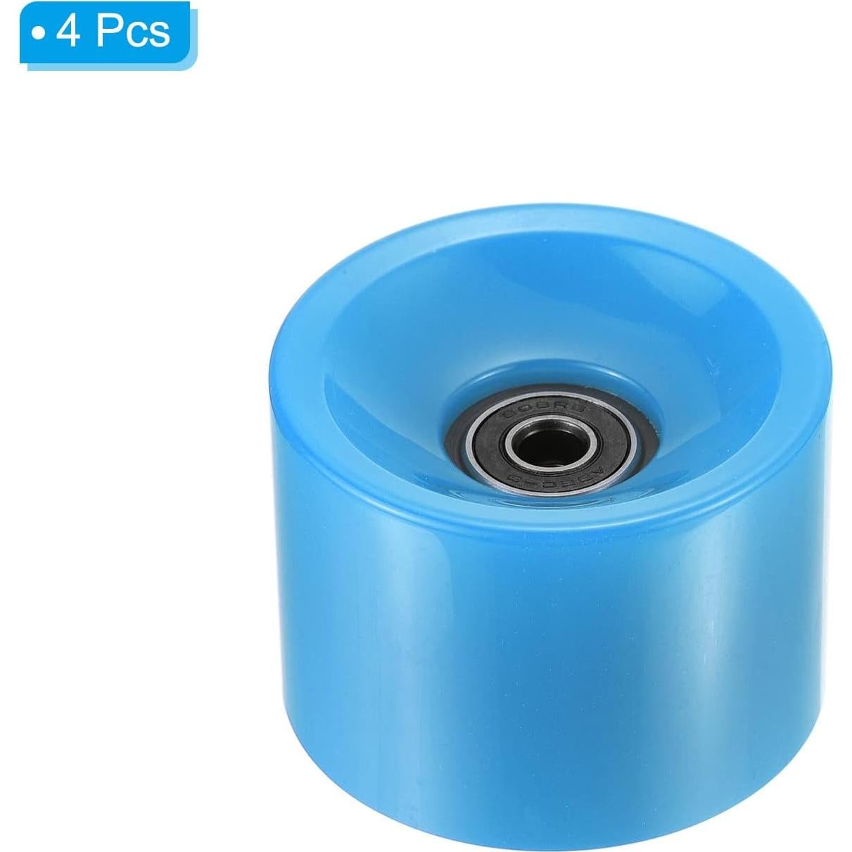 Ruedas de Longboard PATIKIL 70mm 78A con Rodamientos ABEC-9