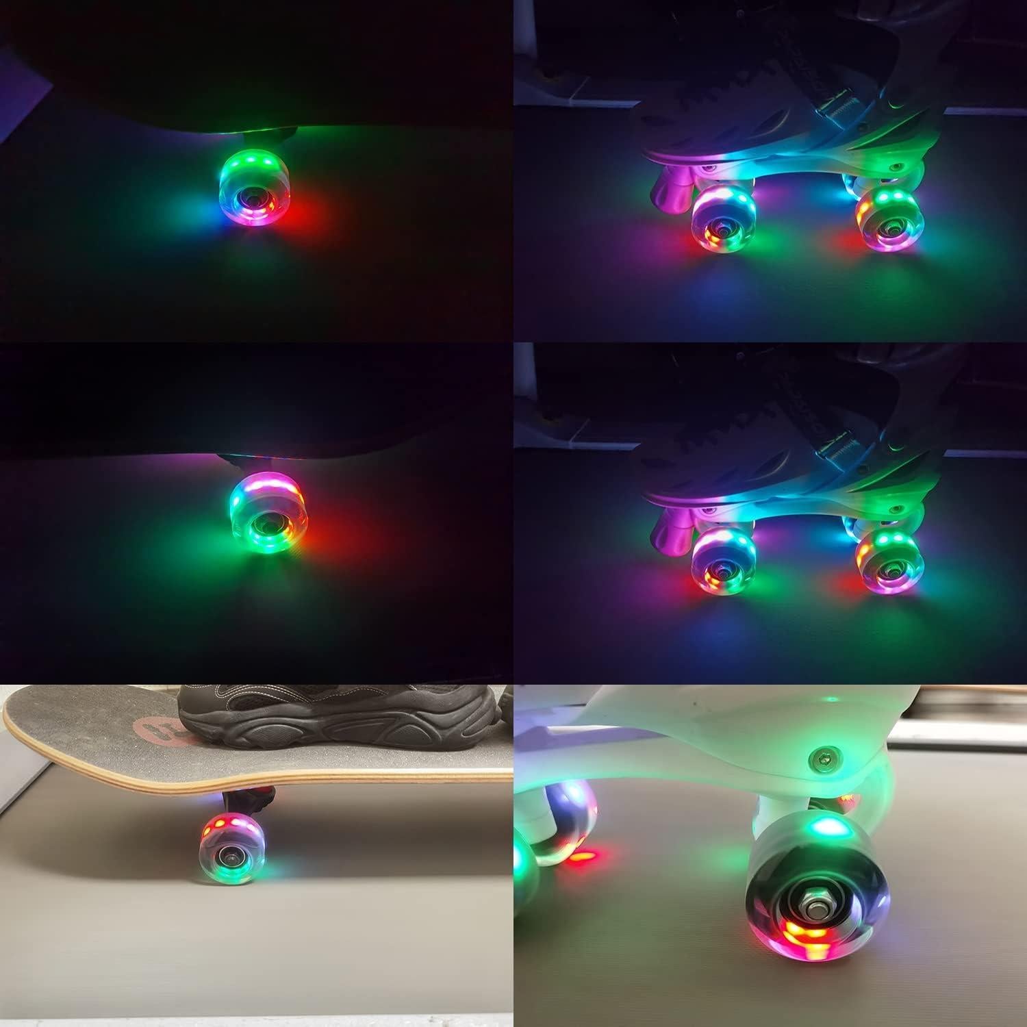 Ruedas de patín FREEDARE 54mm 83A con rodamientos y herramienta T