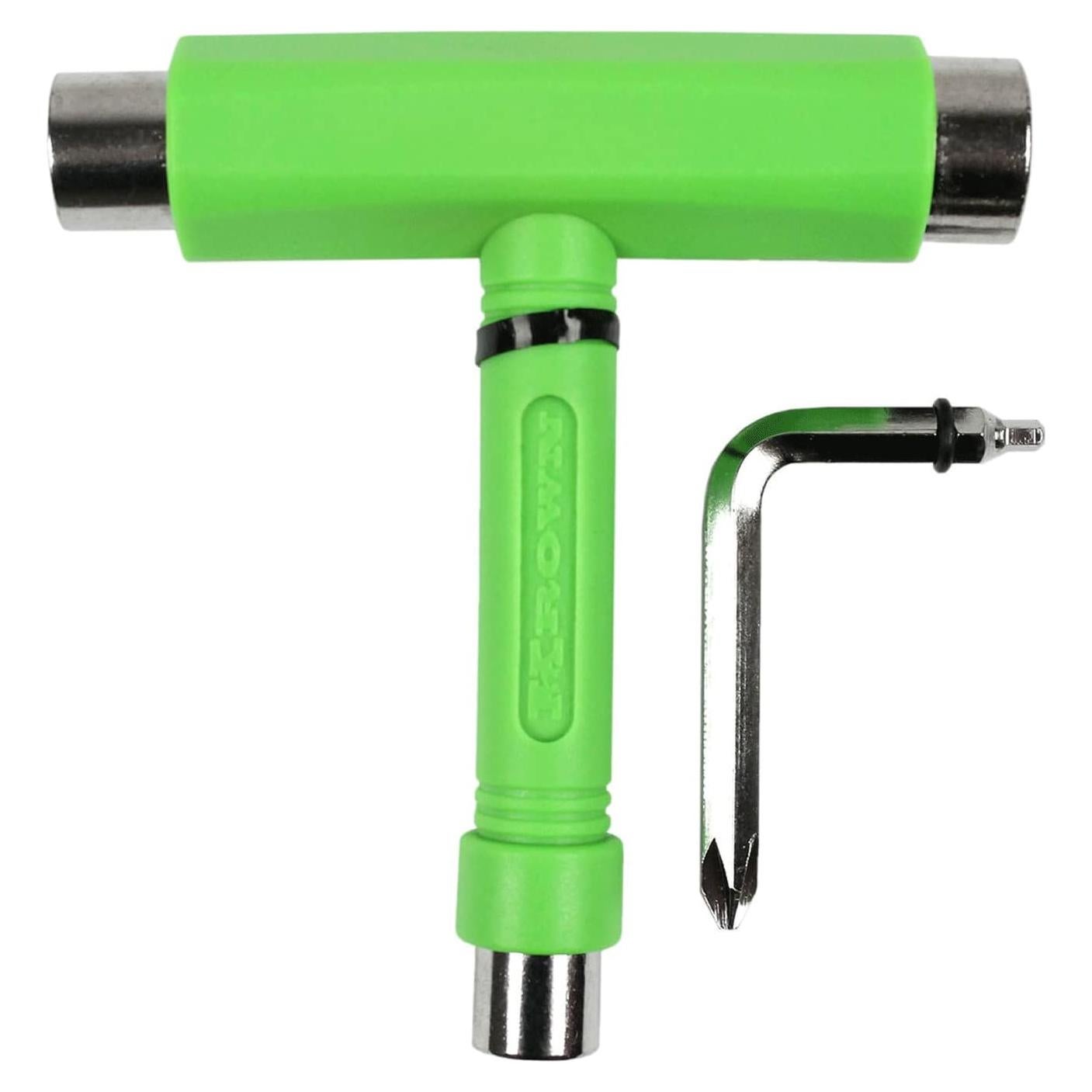 Herramienta Multifuncional para Skateboard Krown Verde Neón