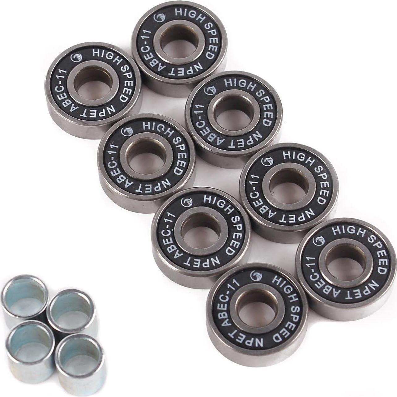 Conjunto de Patineta NPET 52mm con Rodamientos ABEC-11