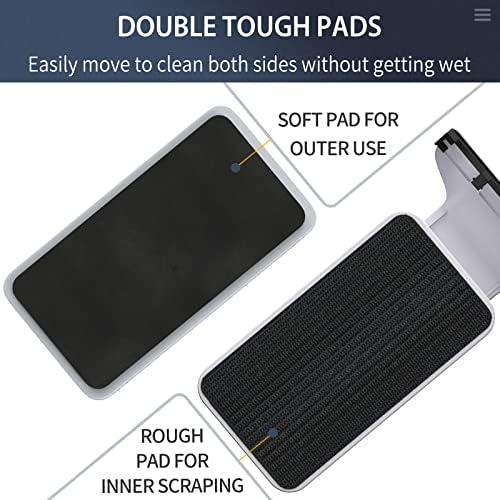 Limpiador Magnético para Acuario Pawfly 3" con Raspador de Acero