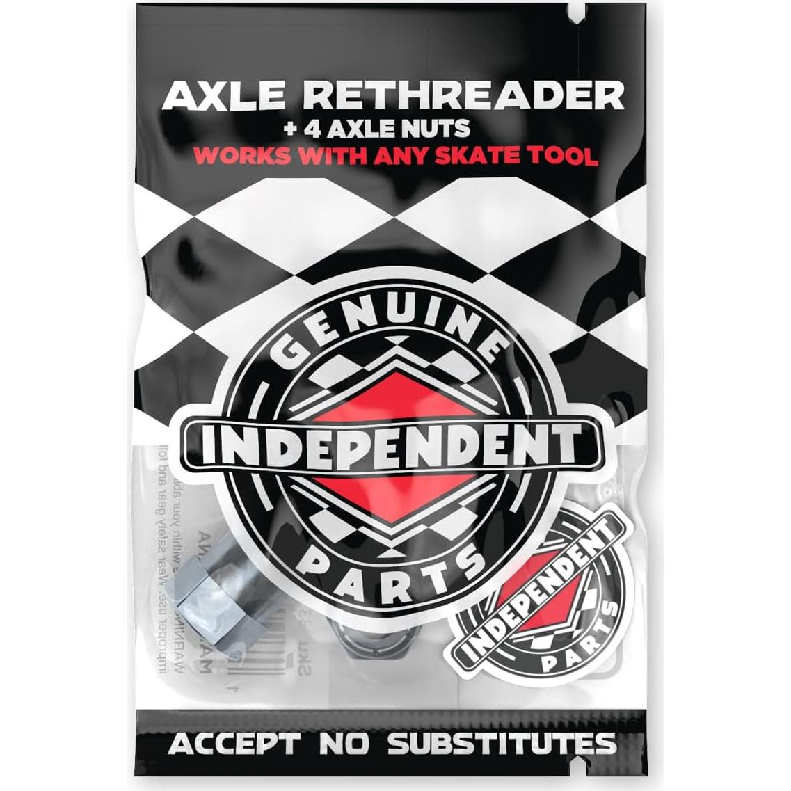 Kit de Rehilo de Ejes y Tuercas Independent para Skateboard