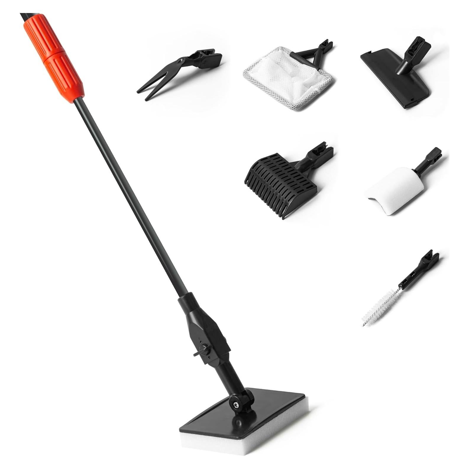 Kit de Limpieza de Acuario Amviner 7 en 1 con Mango Extensible