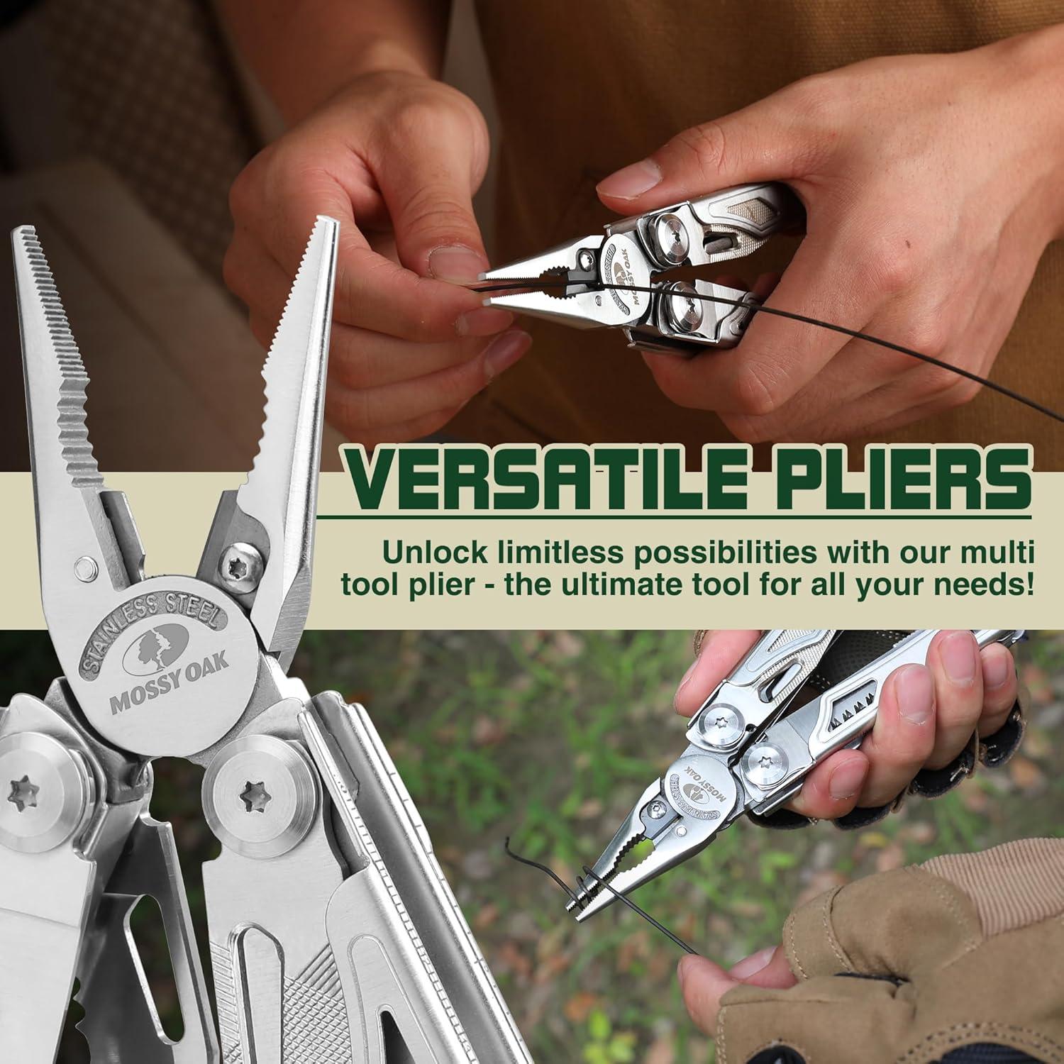 Multiherramienta MOSSY OAK 19-en-1 Acero Inoxidable EDC