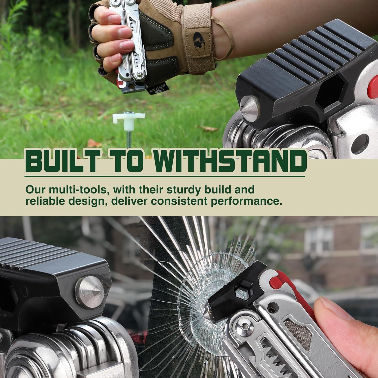 Multiherramienta MOSSY OAK 19-en-1 Acero Inoxidable EDC