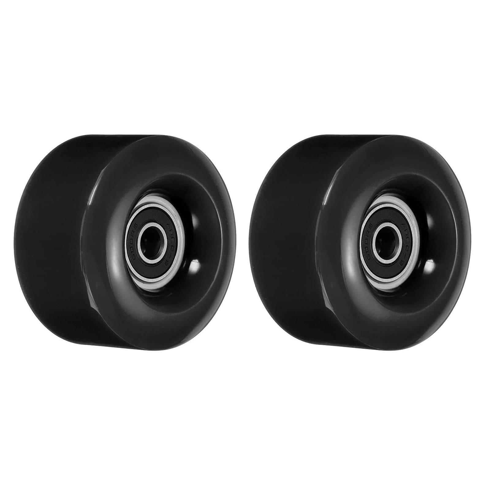 Ruedas de Patín PATIKIL PU 32x58mm Negras con Rodamientos