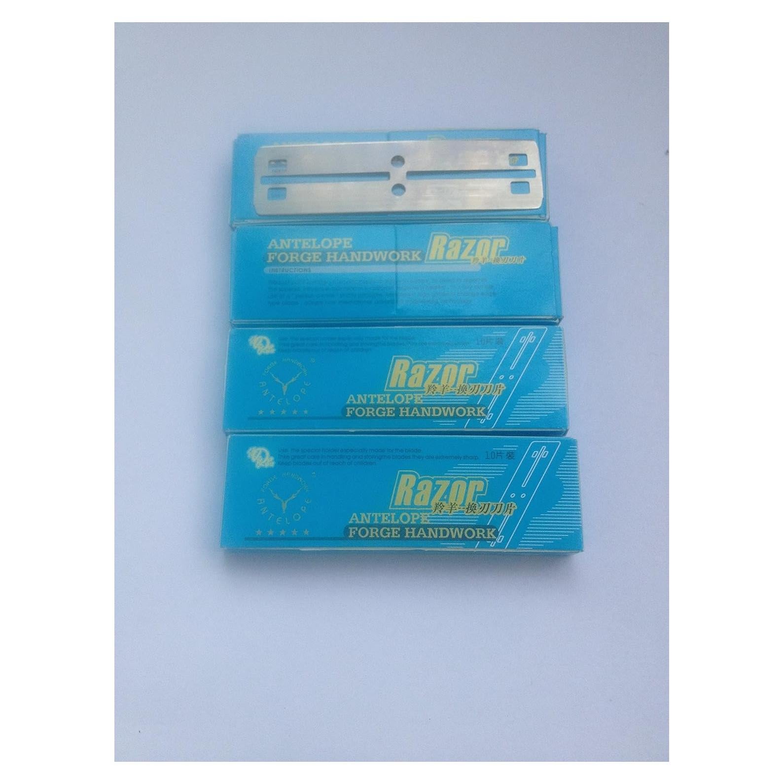 Raspador de Acuario QANVEE con 40 Cuchillas de Acero Inoxidable