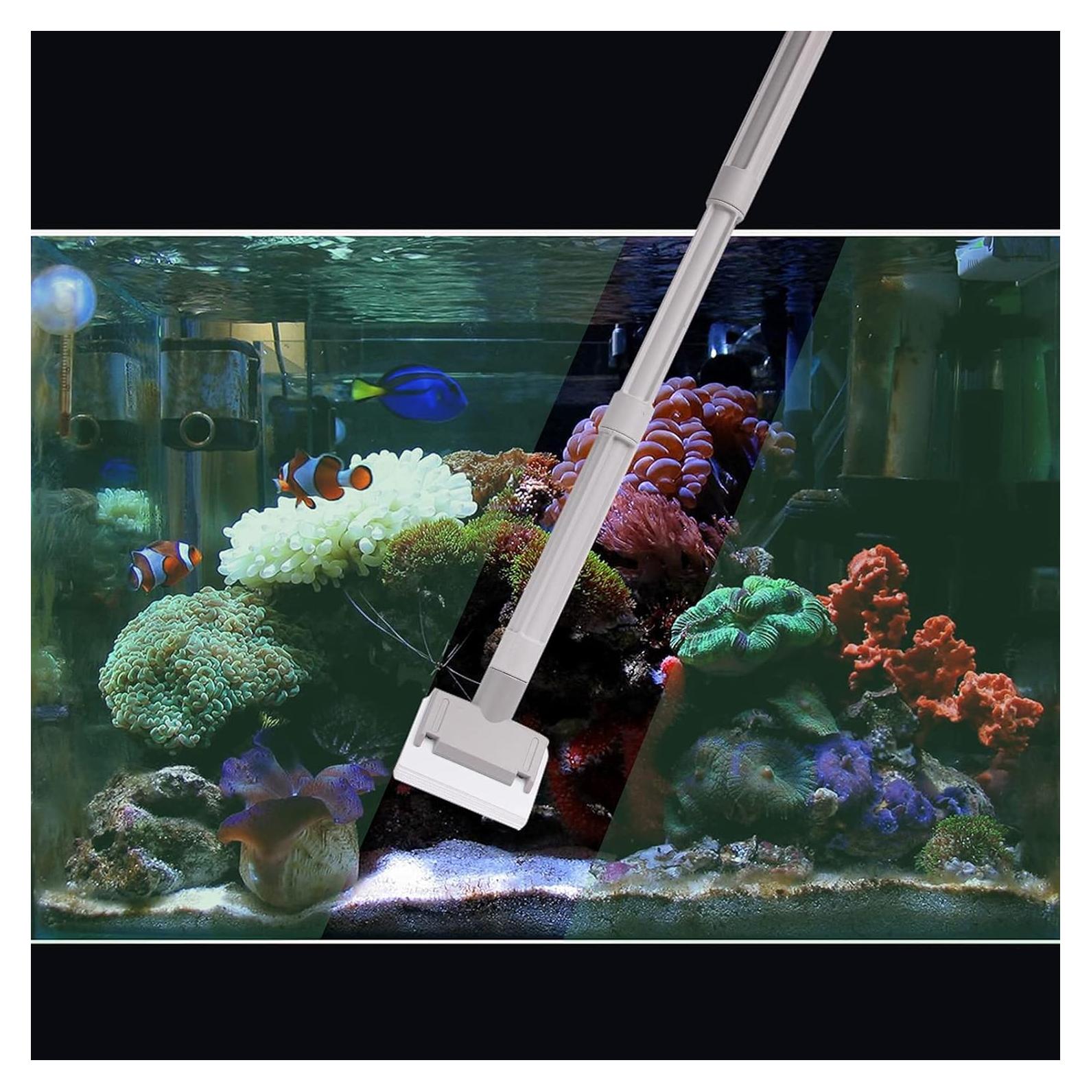 Raspador de Acuario de Agua Salada Aquarium Choice 45-122 cm