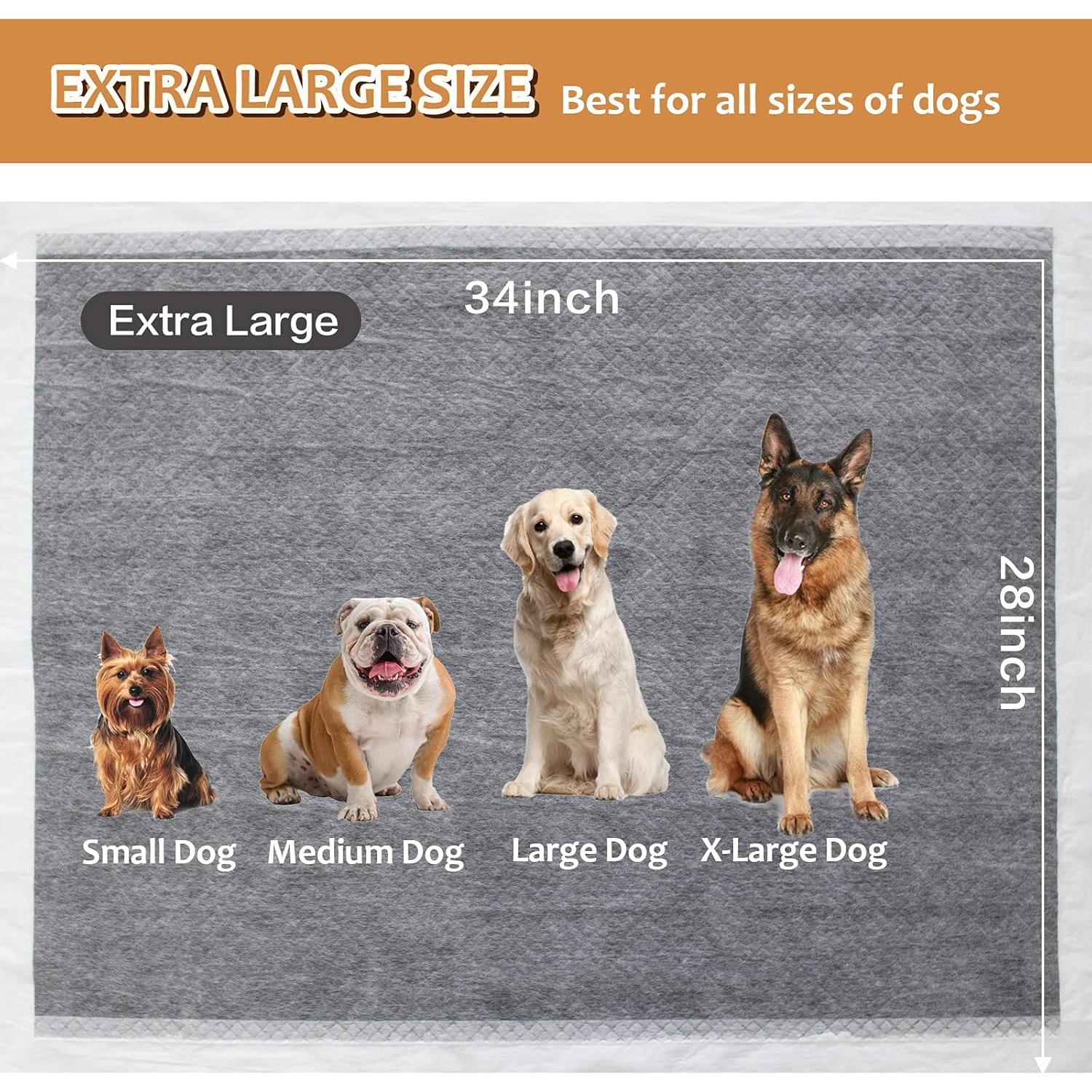 Alfombrillas para orinar perros HIDOGGYLD 30 unidades 71x86 cm