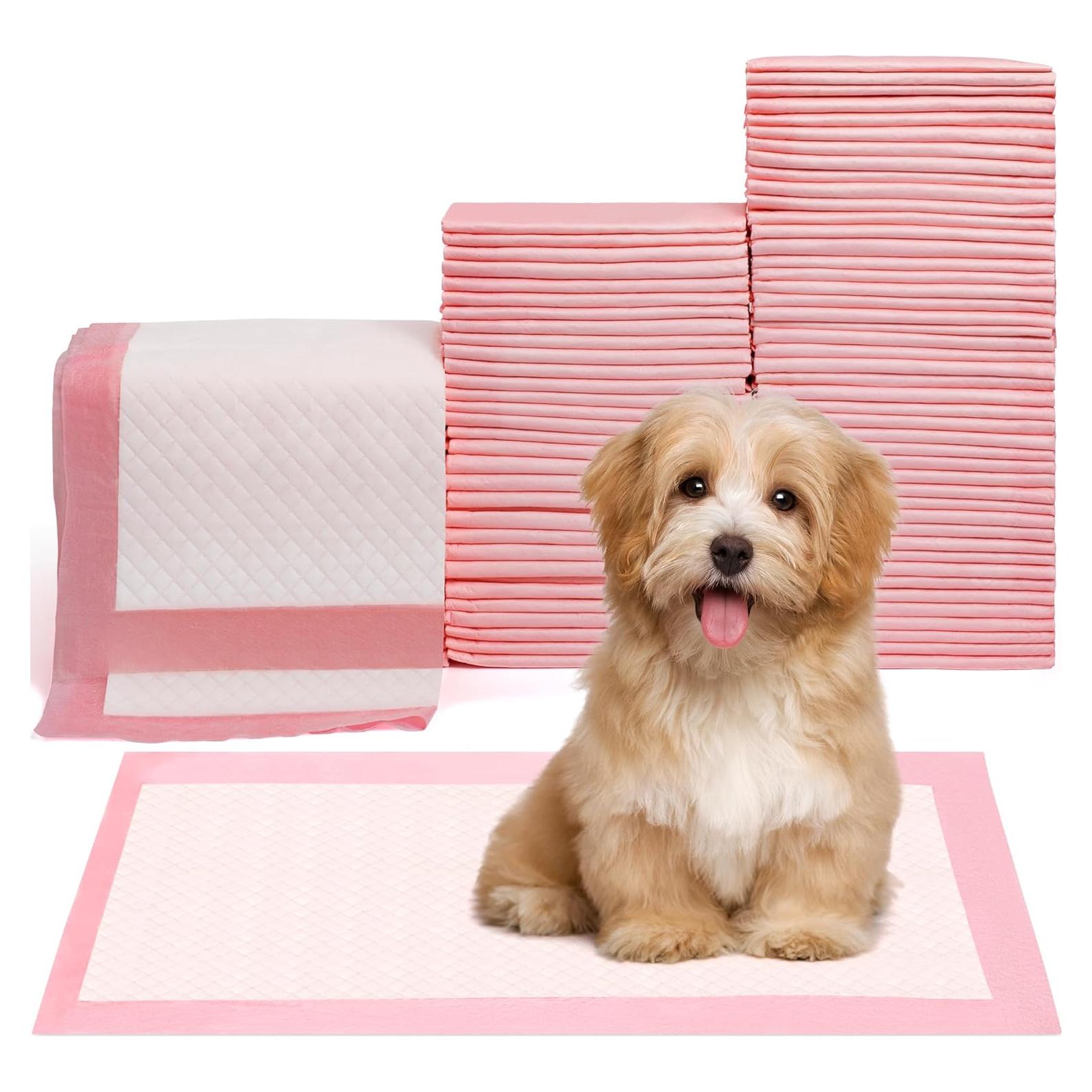 Alfombrillas de Entrenamiento para Mascotas Conejos Rojos 33x46 cm