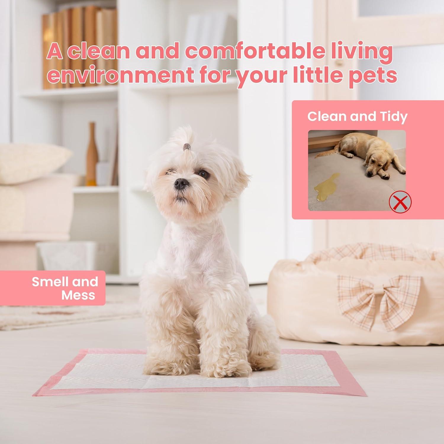 Alfombrillas de Entrenamiento para Mascotas Conejos Rojos 33x46 cm