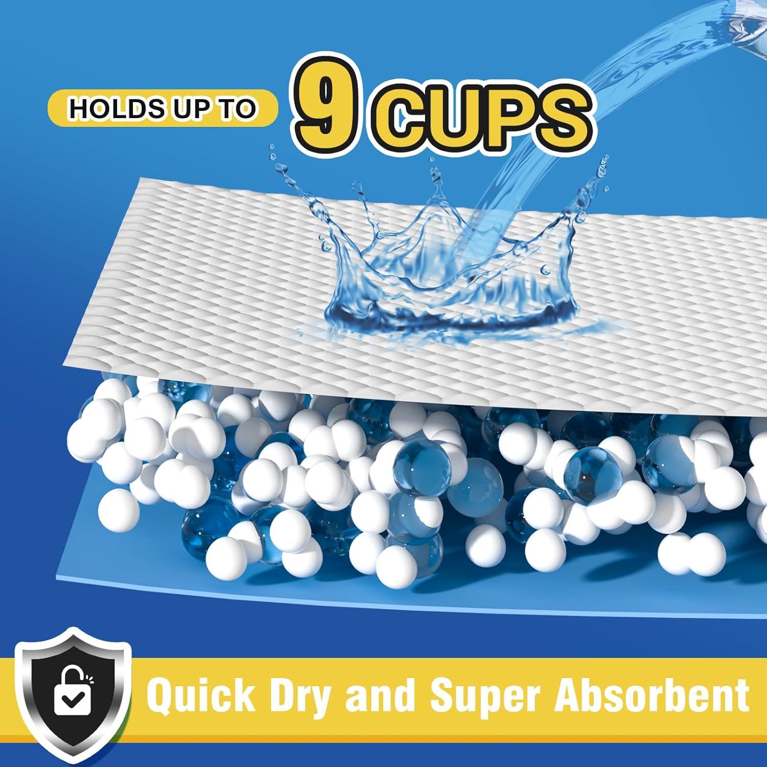 Alfombrilla para Perros XL AJS-Store 76.2x76.2cm 40 Piezas