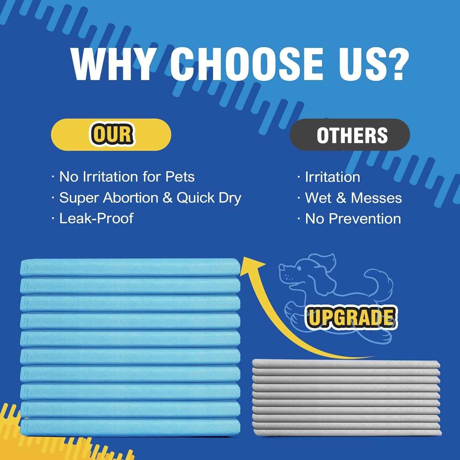 Alfombrilla para Perros XL AJS-Store 76.2x76.2cm 40 Piezas