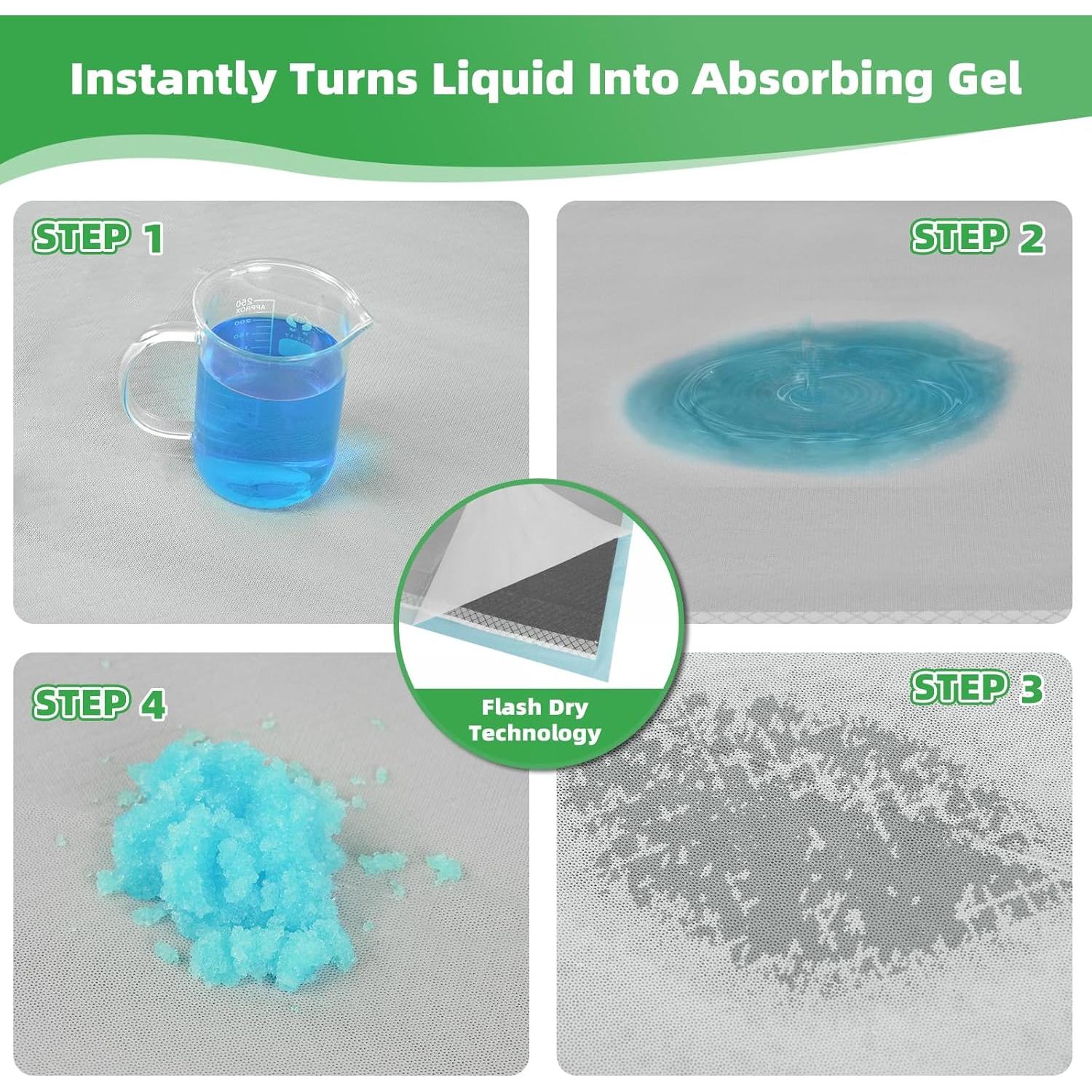 Alfombrillas Desechables para Cachorros DEEP DEAR 76x66 cm - 40 Unidades